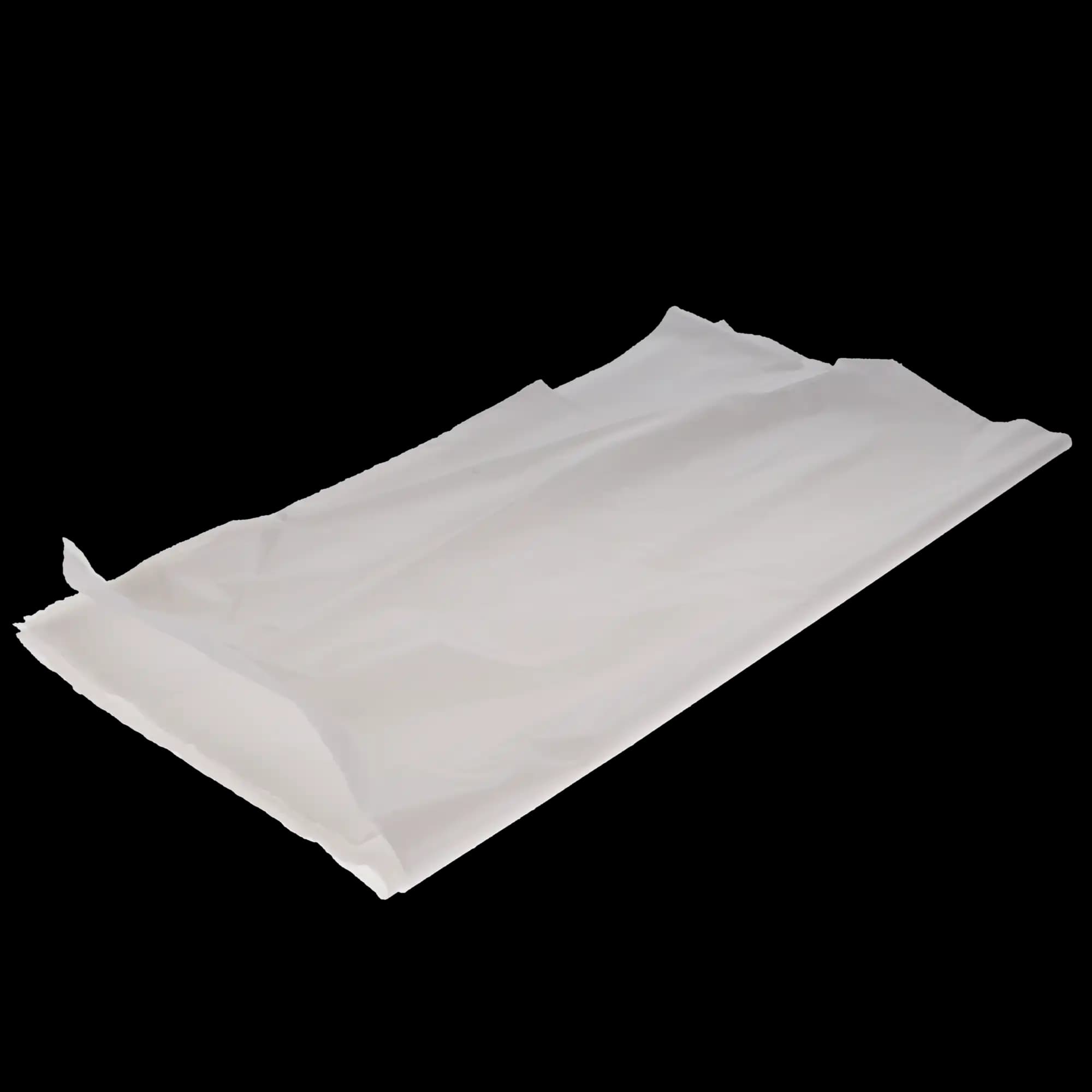 Tidi Products Poly Patient Apron, 36" x 40", White, 100/Pk, 917670 thumbnail 2