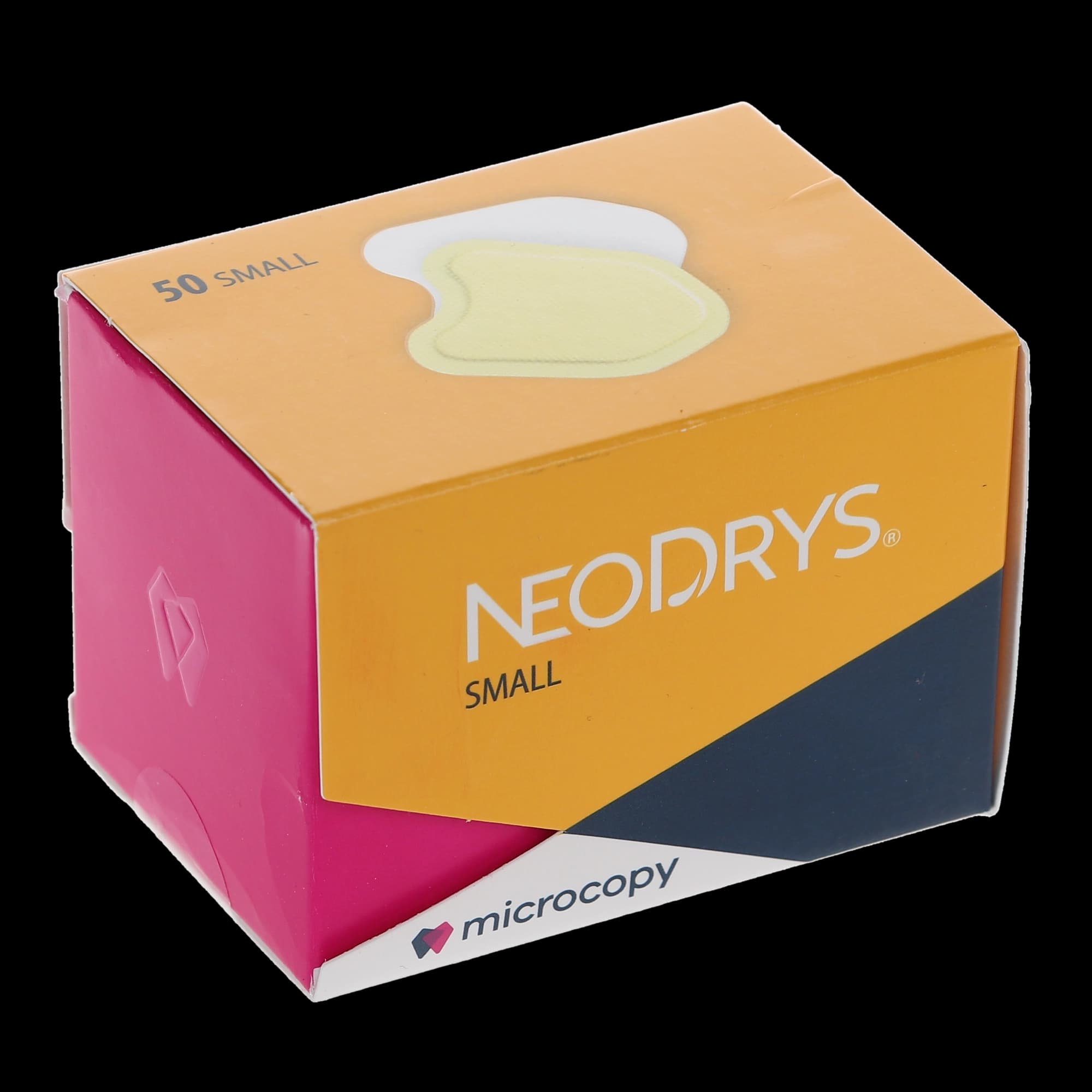 Microcopy NeoDrys Original Saliva Absorbent Cotton Roll Substitute, Small, Yellow, 50/Pk, DYS thumbnail 8