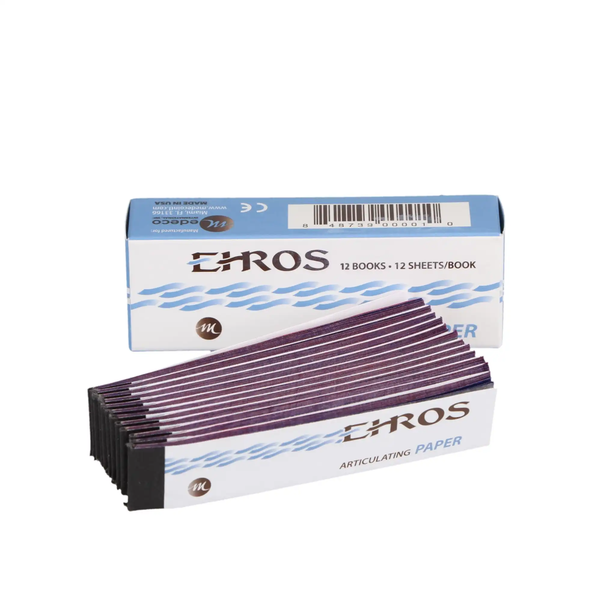 Dharma Research Articulating Paper Strips, Thin, 71 Microns, Red/Blue, 144/Pk, AR104 - Articulating Paper Strips, Thin, 71 microns, Red/Blue, 144/Pk, AR104 - Image 1