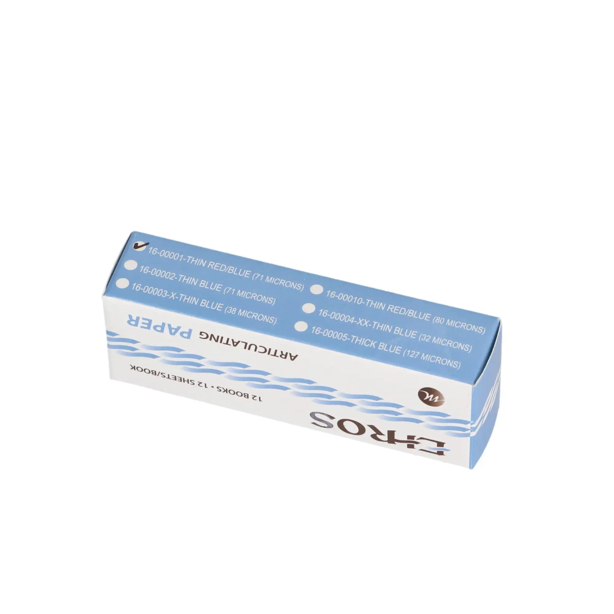 Dharma Research Articulating Paper Strips, Thin, 71 Microns, Red/Blue, 144/Pk, AR104 thumbnail 4