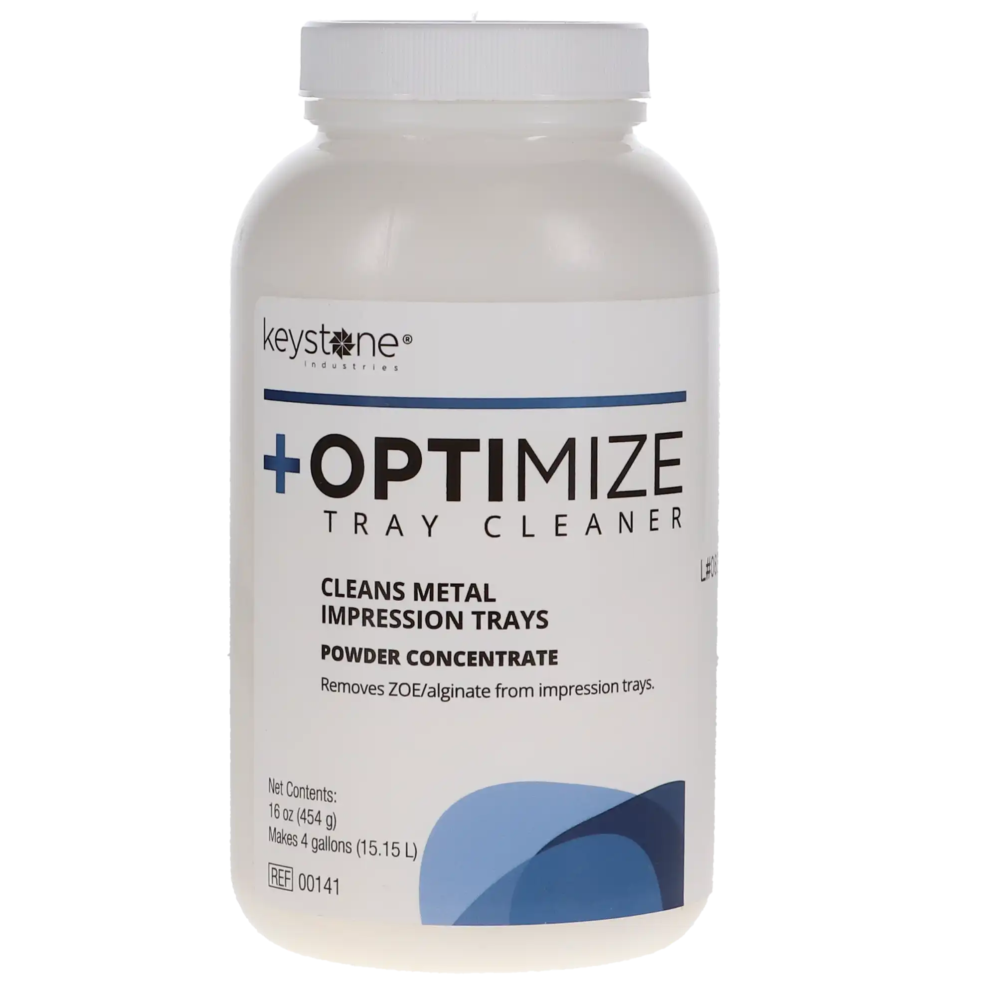 Keystone Optimize Alginate Tray Cleaner Powder, 1 lb (16 oz), Makes 4 Gallons, 141 thumbnail 4