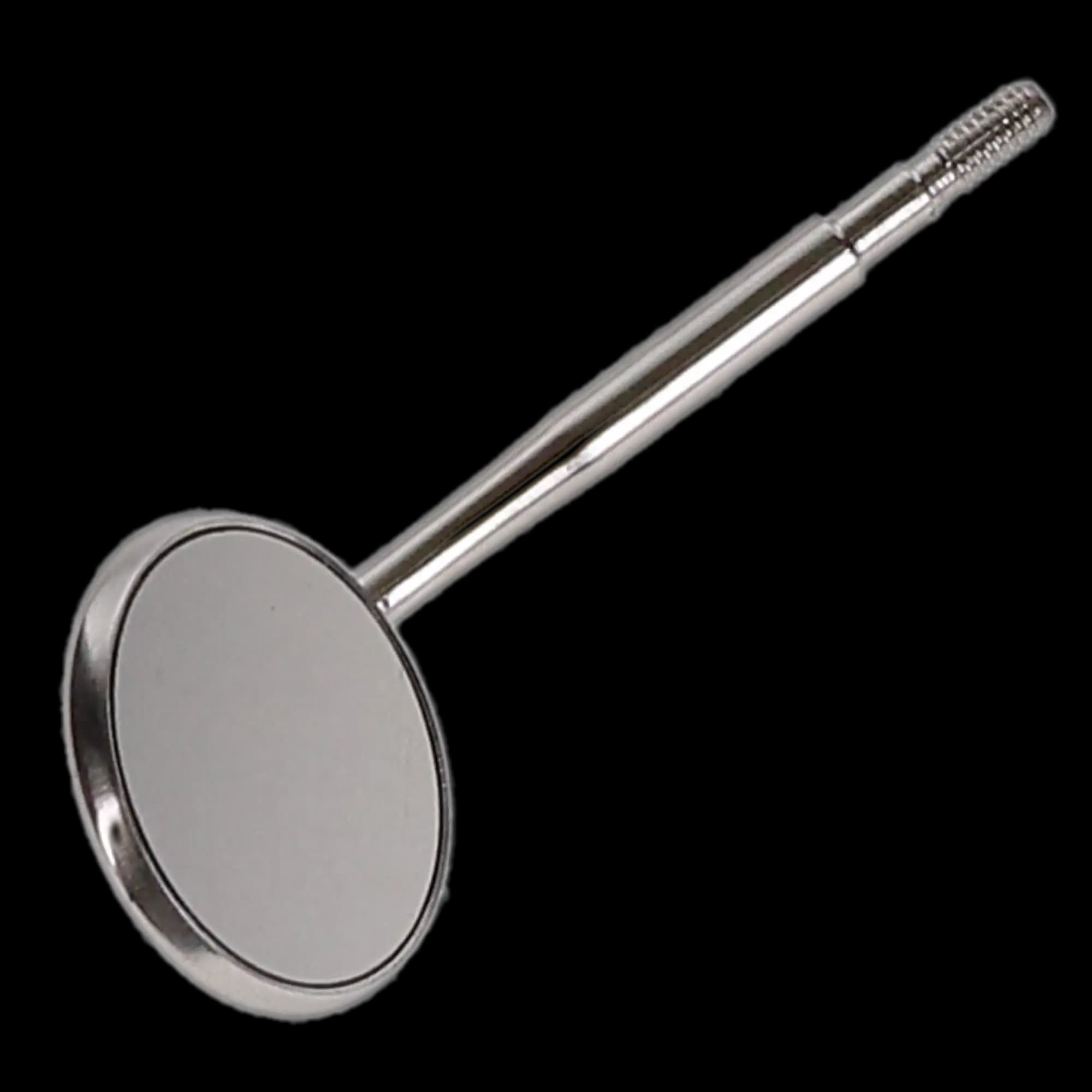J&J Instruments Mouth Mirror Heads, Cone Socket, Front Surface Rhodium, #4, 12/Pk, IN07-200 thumbnail 3