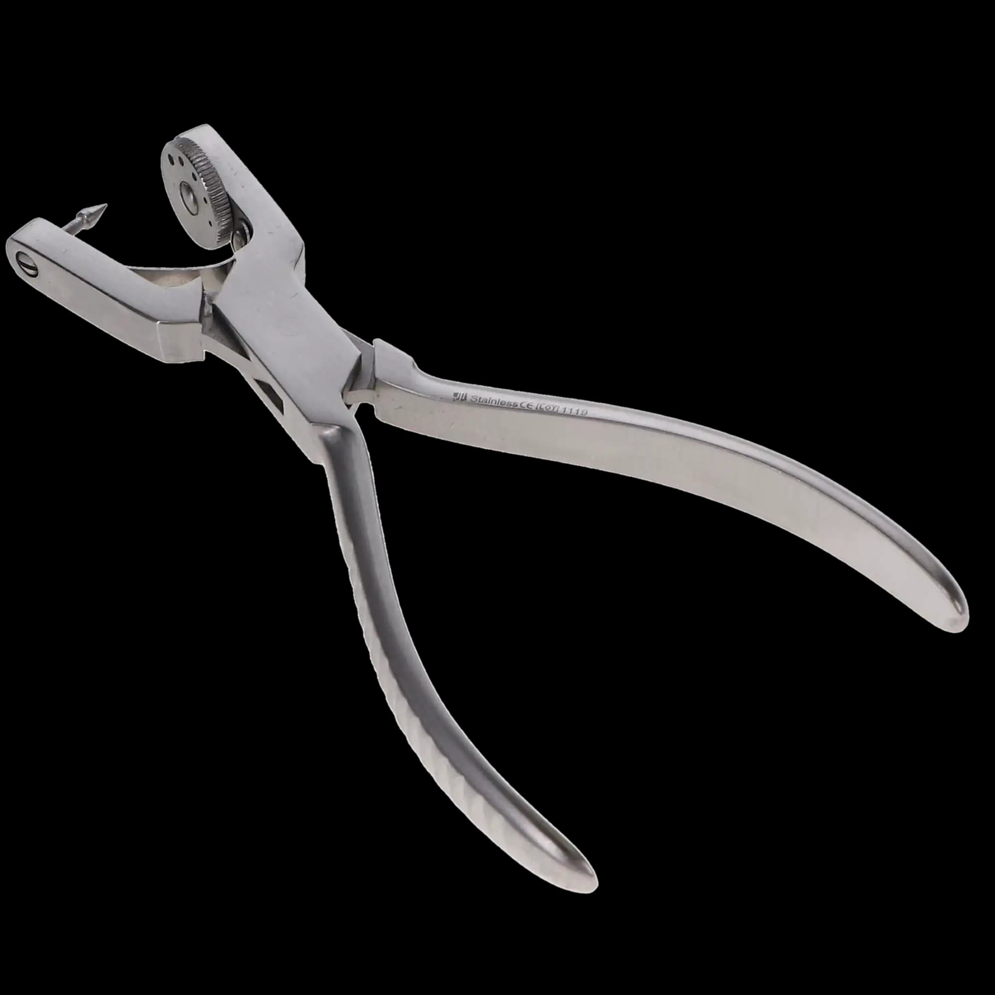 Ainsworth Rubber Dam Punch, Stainless Steel, 5 Hole Sizes, 1/Pk, JI-2416 thumbnail 3