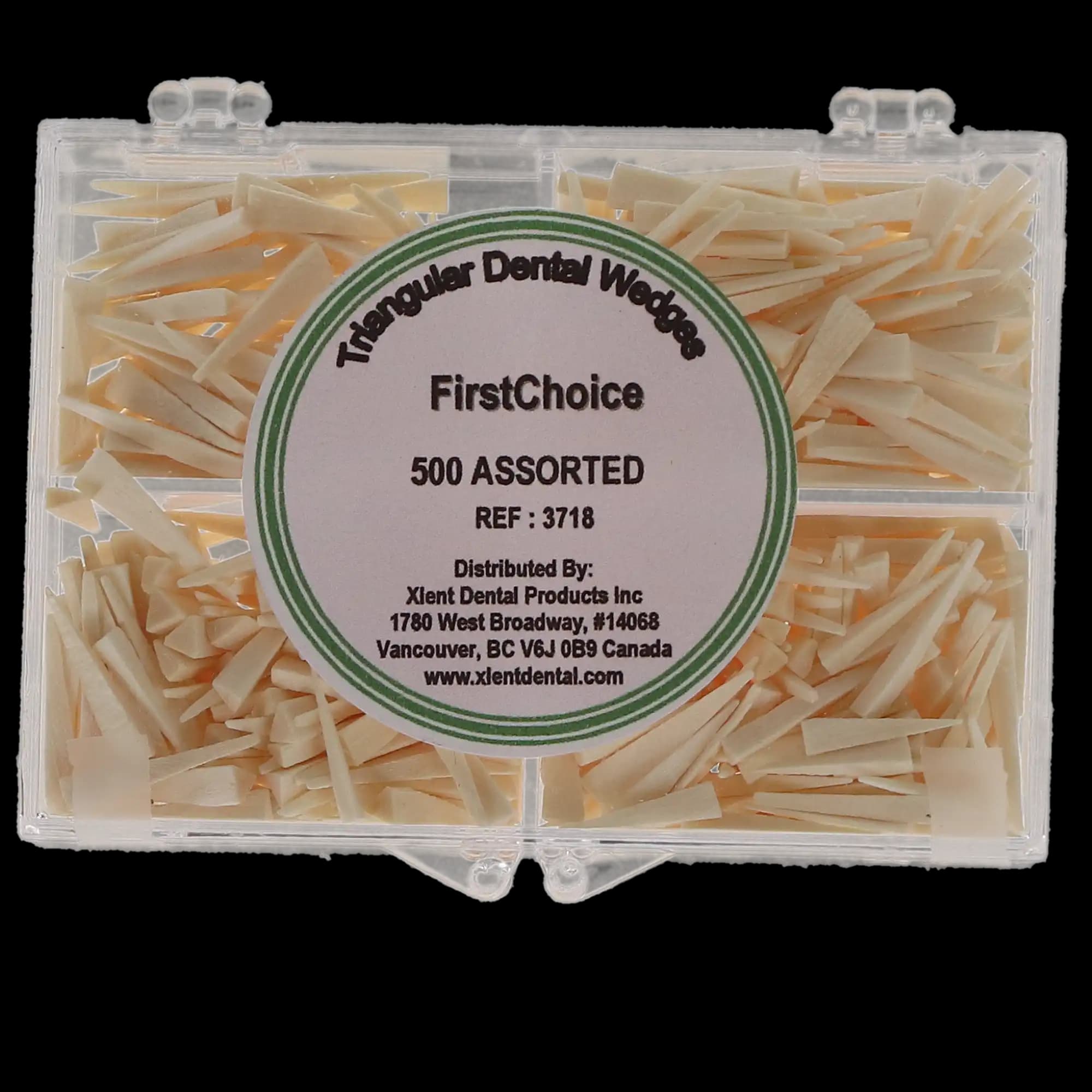FirstChoice Triangular Wood Wedges, Assorted Sizes, 500/Box, MA605 thumbnail 4