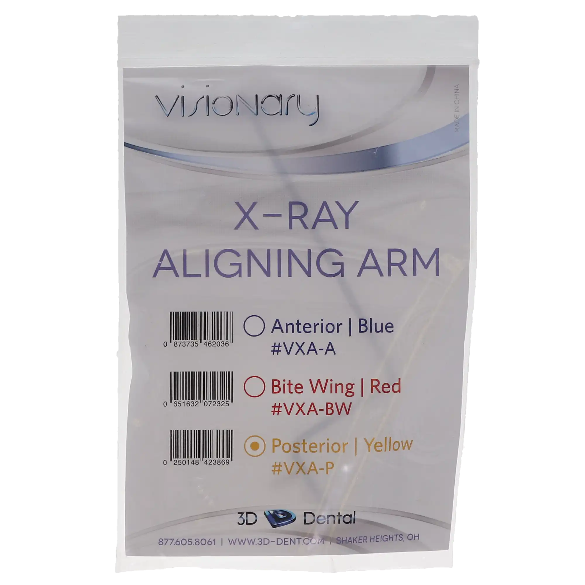 X-Ray Positioning Arm, Posterior, Yellow, 1/Pk, 10A-VXA-P thumbnail 4