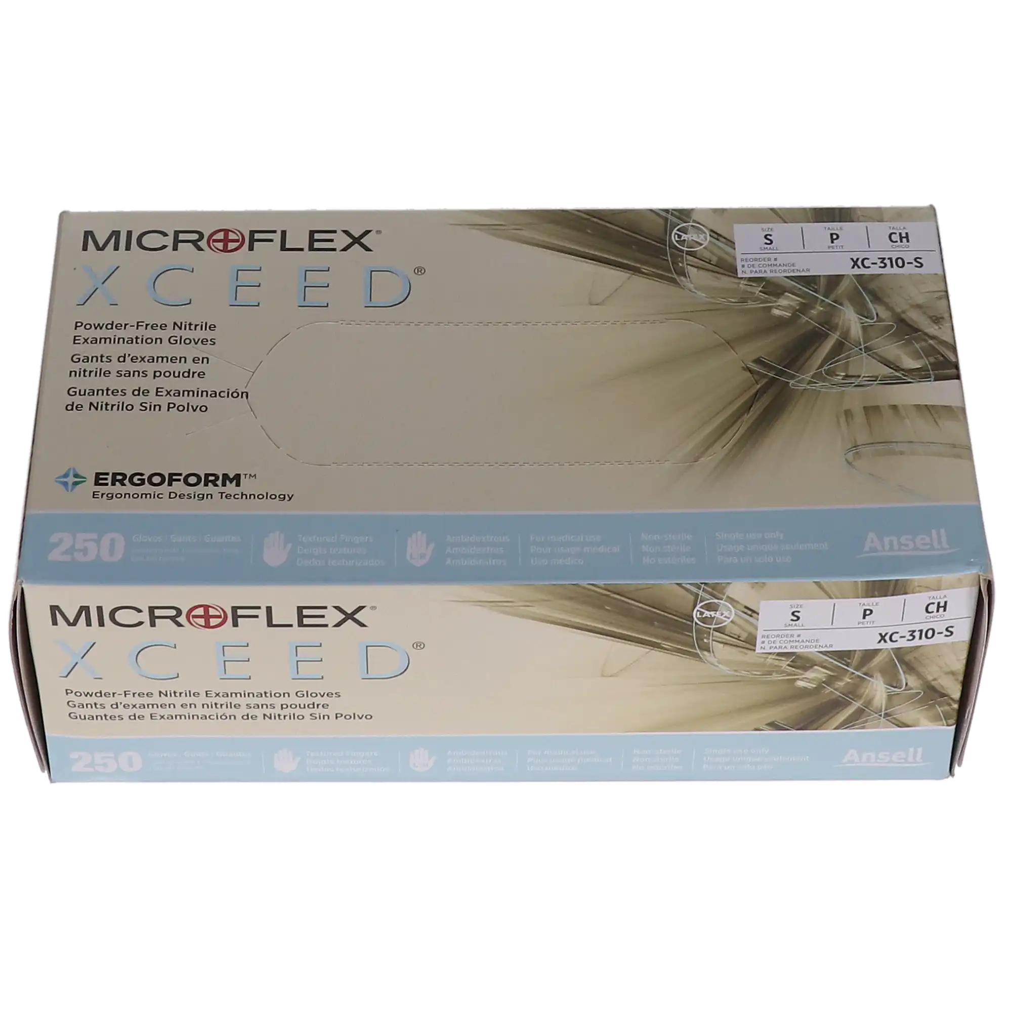 XCEED® Nitrile Examination Gloves, Powder Free, Latex Free, Non-Sterile, Small, Blue, 250/Box, XC-310-S thumbnail 9