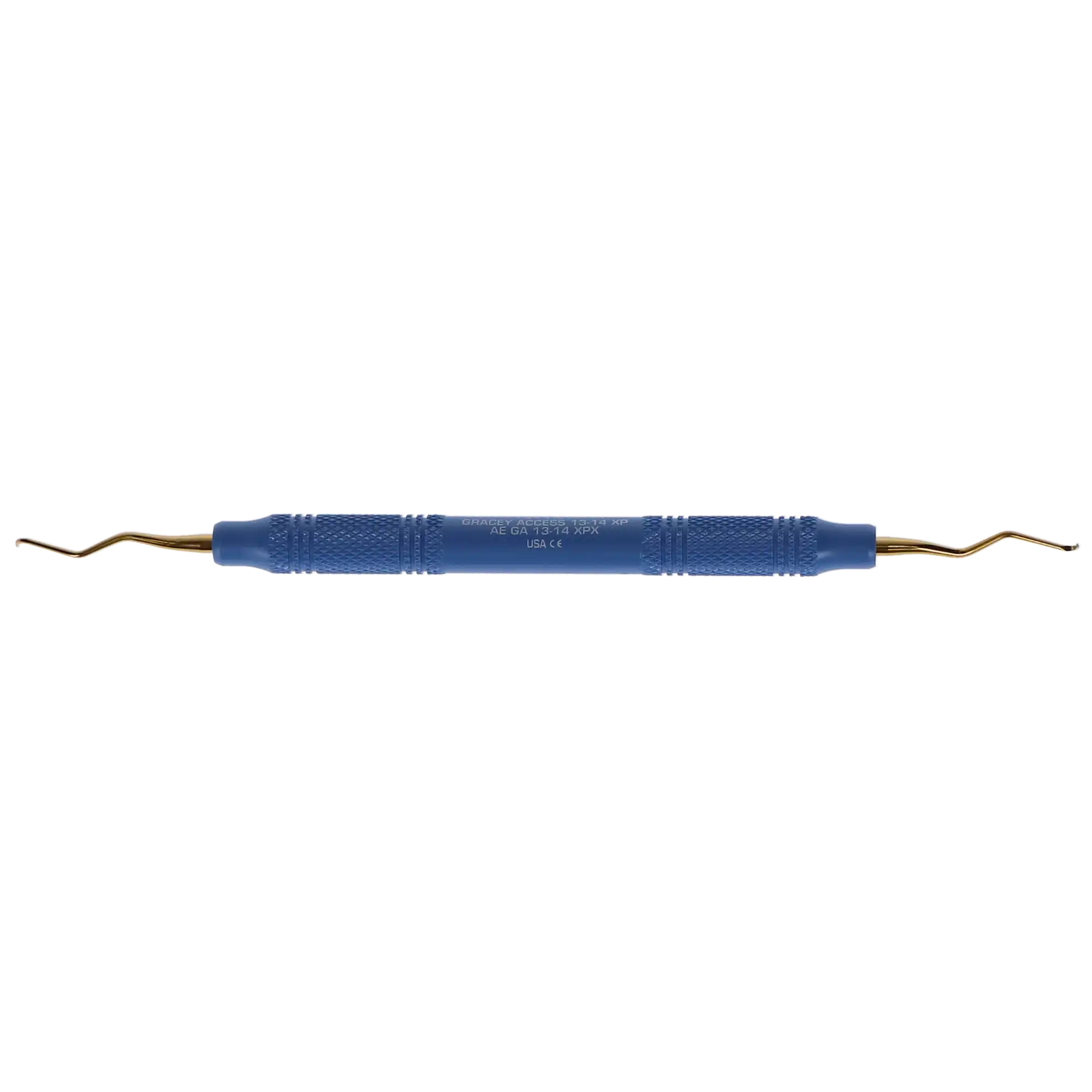 American Eagle XP Gracey Access Curette, #13-14, Double-Ended, EagleLite Resin Handle, 3/8" Blue, 1/Pk, AEGA13-14XPX thumbnail 12