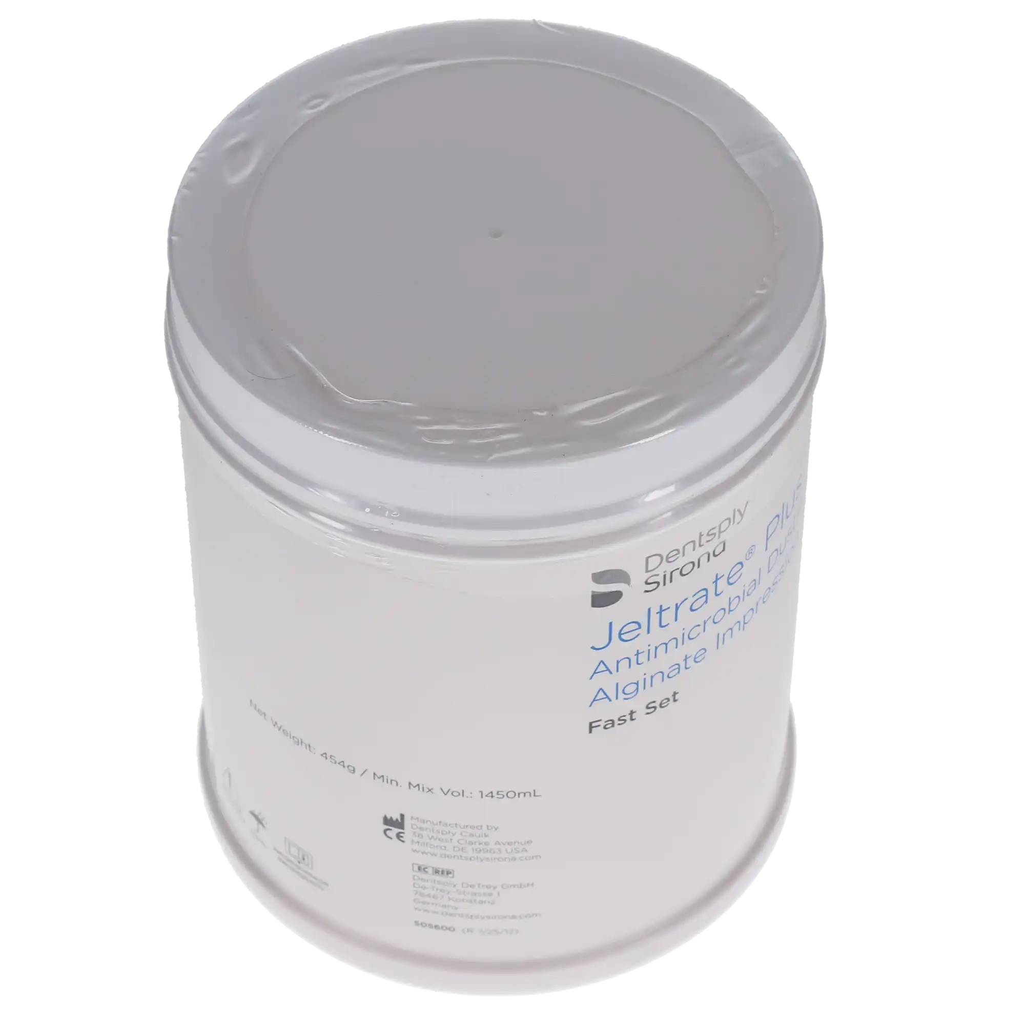 Jeltrate Plus Dustless Alginate, Fast Set, 1 lb Can, 9/Box thumbnail 2