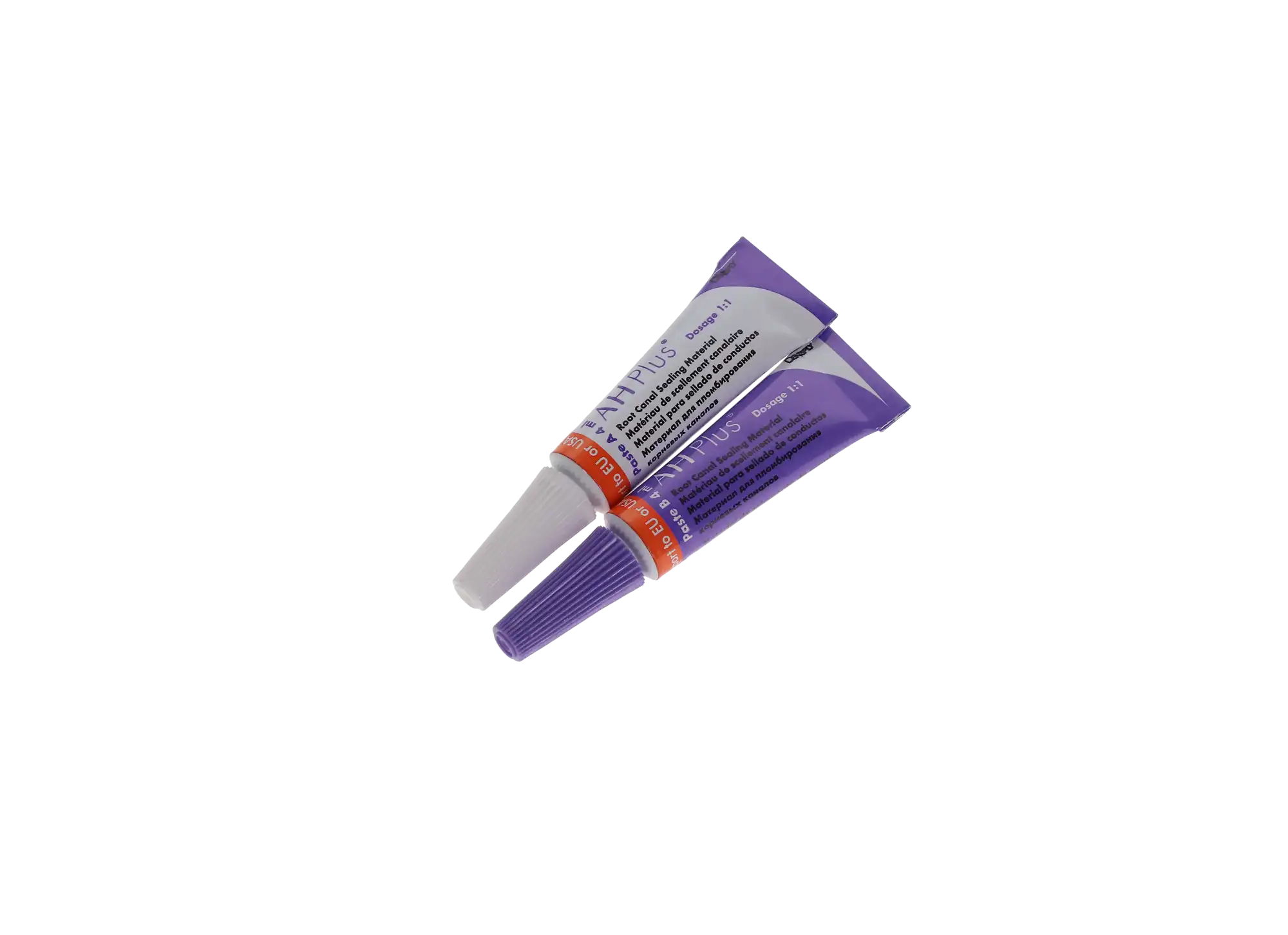 AH Plus Root Canal Sealer, Standard Pack, Paste A & B, 2 x 4 ml, 1/Pk, 60620112 thumbnail 2