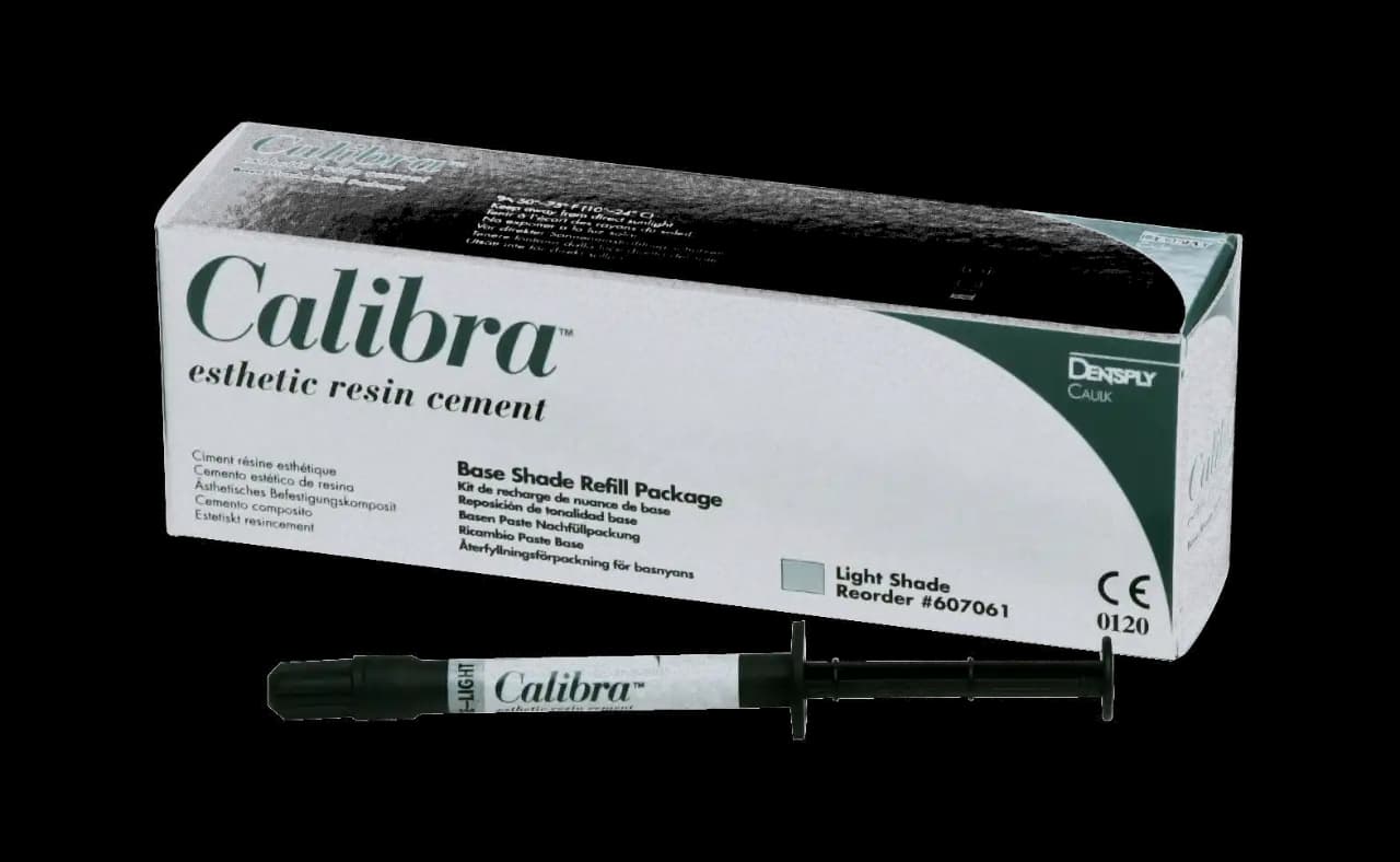 Calibra Esthetic Resin Cement, Base Refill, Opaque, 2 g Syringe, 607065 thumbnail 7