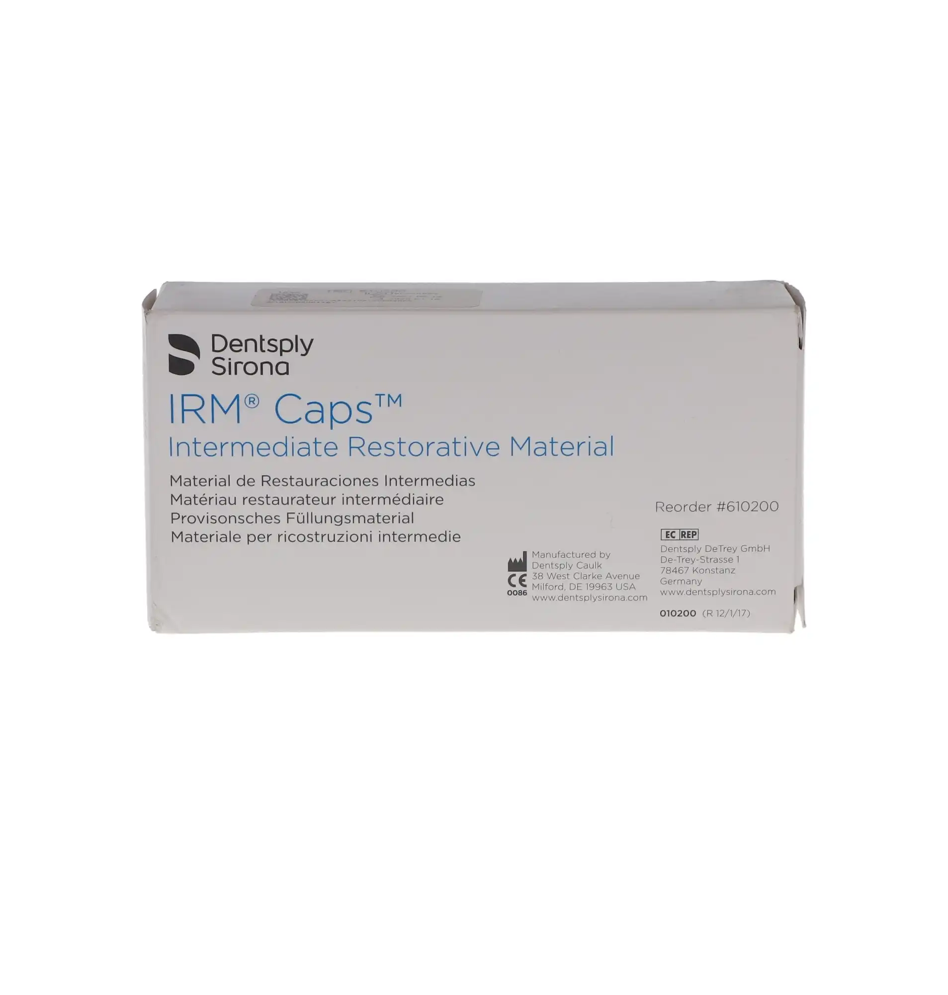 Dentsply Sirona IRM Intermediate Restorative Material Capsules, 0.34 g, 50/Box, 610200 thumbnail 7