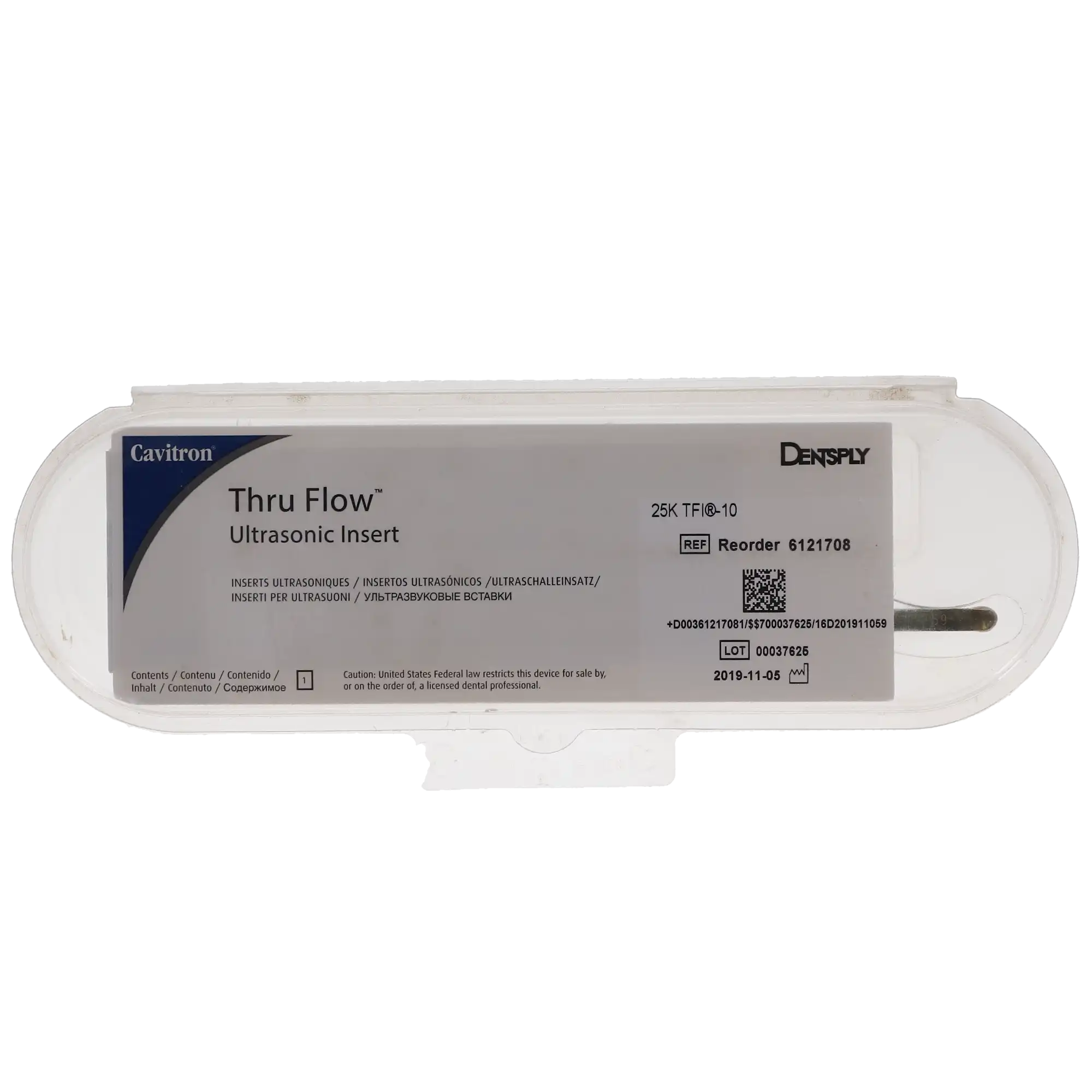 Cavitron Thru-Flow Insert TFI-10 25K, Straight, Gray Grip, 1/Pk, 6121708 thumbnail 6