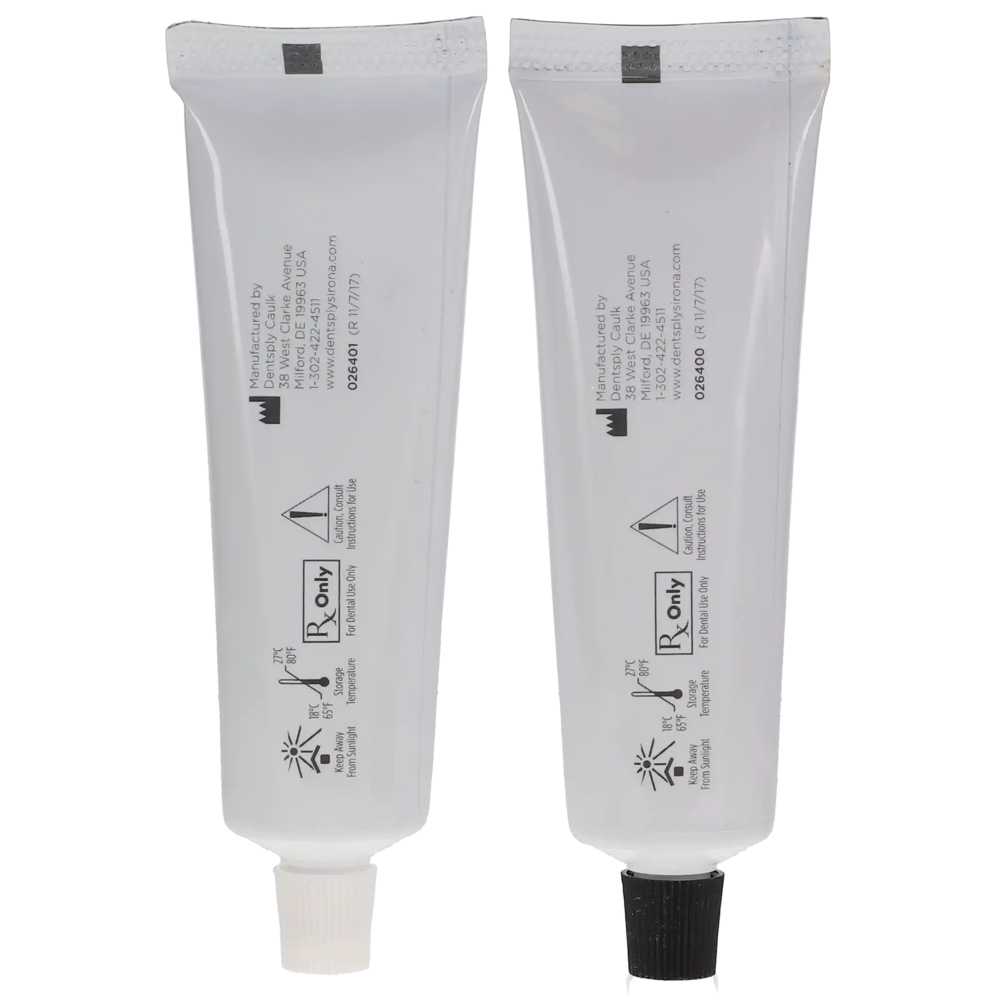 Reprosil Hydrophilic VPS Impression Material, Light Body, Tube Standard Pack, Orange, 2 x 90 ml Tubes, 626170 thumbnail 2