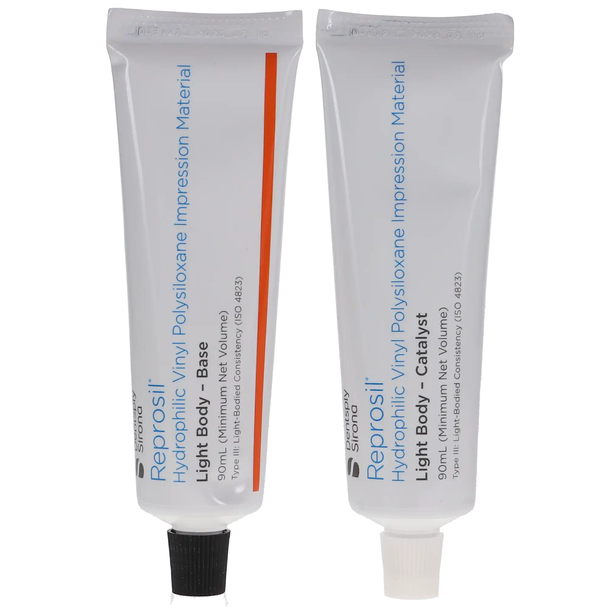 Reprosil Hydrophilic VPS Impression Material, Light Body, Tube Standard Pack, Orange, 2 x 90 ml Tubes, 626170 thumbnail 5