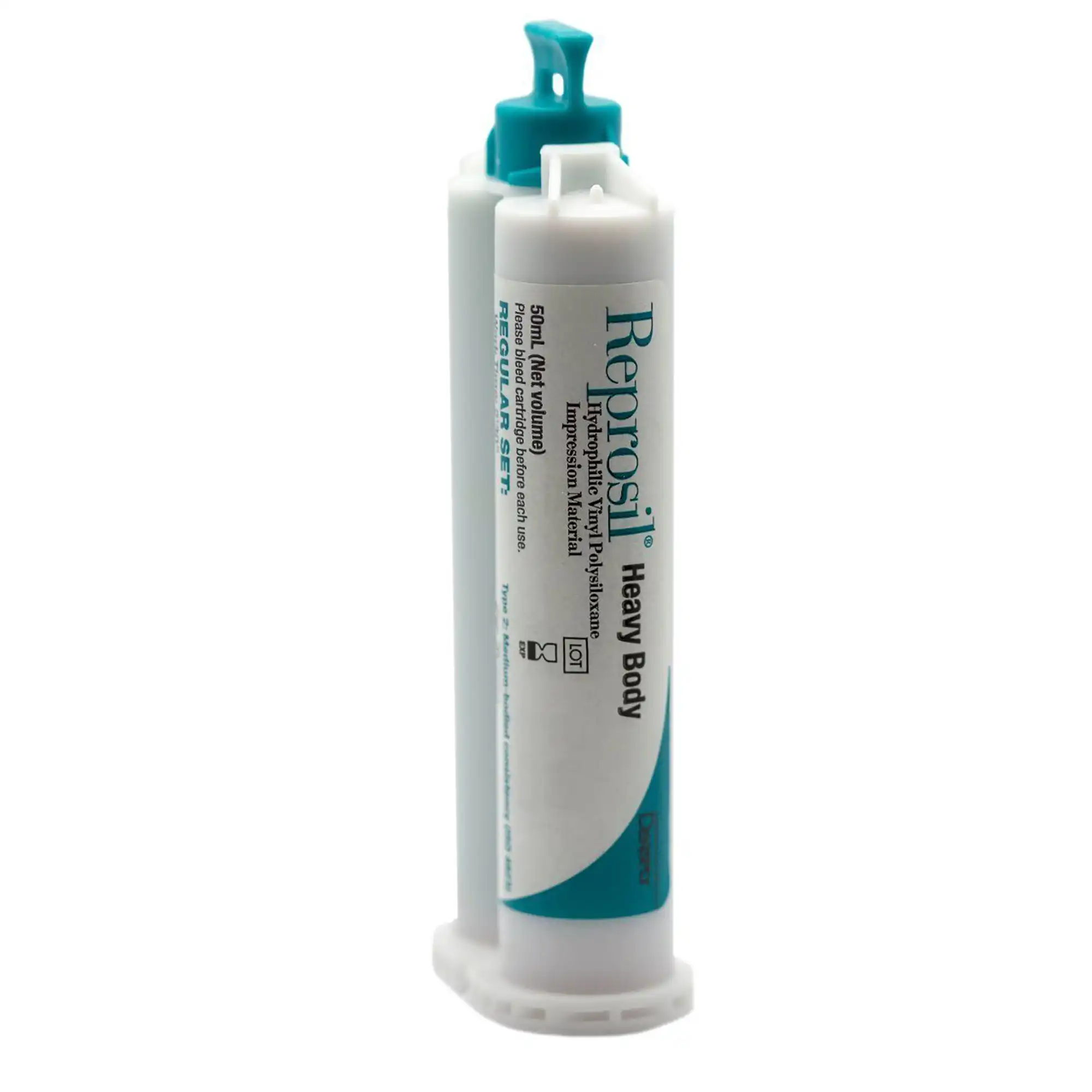 Reprosil Hydrophilic Vinyl Polysiloxane (VPS) Impression Material, Heavy Body, Green, Cartridge Refill, 4 x 50 mL Cartridges with 12 Mixing Tips, 626220 thumbnail 9