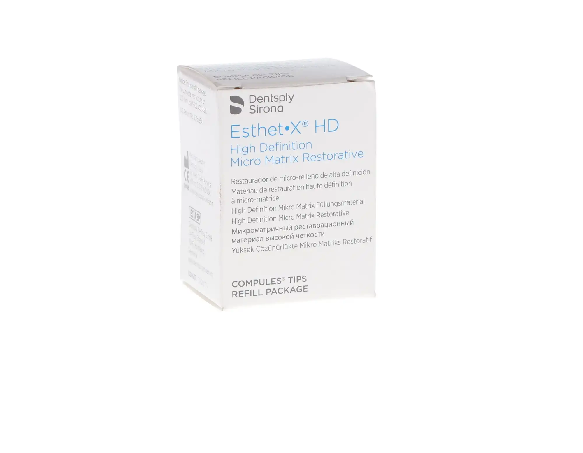 Esthet-X HD Micro Matrix Restorative Material, Compule Tip Refills, 0.25 g, A1, Regular Body, 20/Pk, 630617 thumbnail 11
