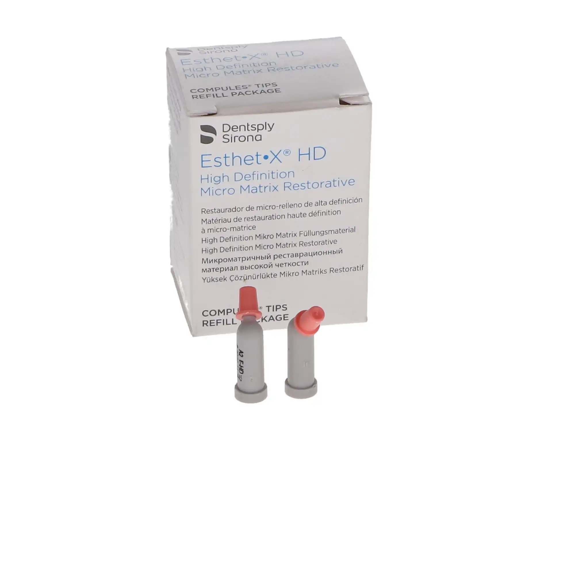 Esthet-X HD Micro Matrix Restorative Material, Compule Tip Refills, 0.25 g, A2, Regular Body, 20/Pk, 630618 thumbnail 11
