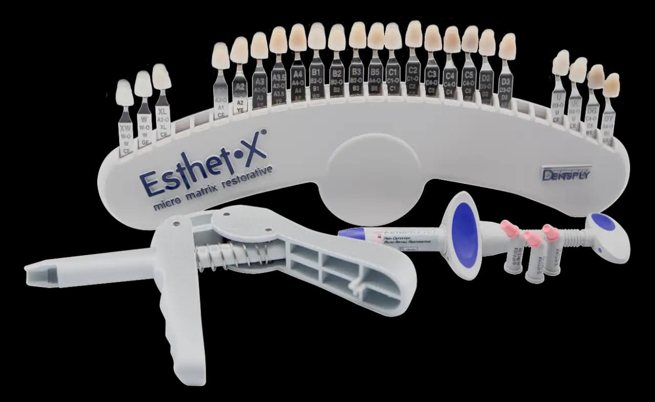 Esthet-X HD Micro Matrix Restorative Material, Compule Tip Refills, 0.25 g, Shade B2, Regular Body, 20/Pk, 630623 thumbnail 8
