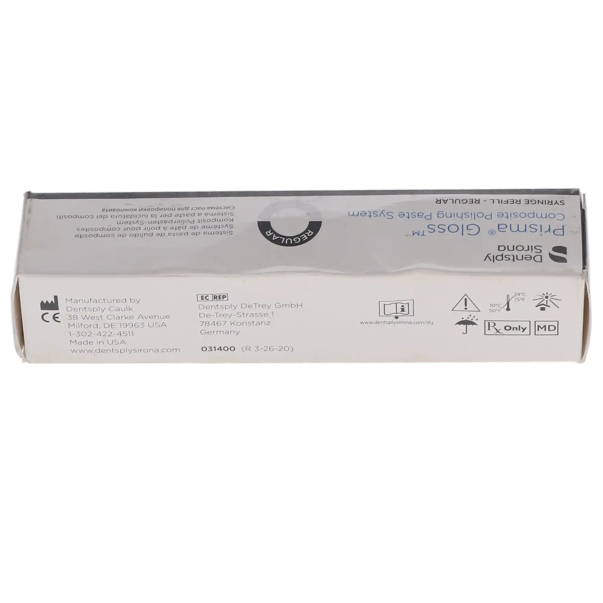 Prisma Gloss Composite Polishing Paste Syringe Refill, Fine, 4 g, 1 Syringe, 631400 thumbnail 8