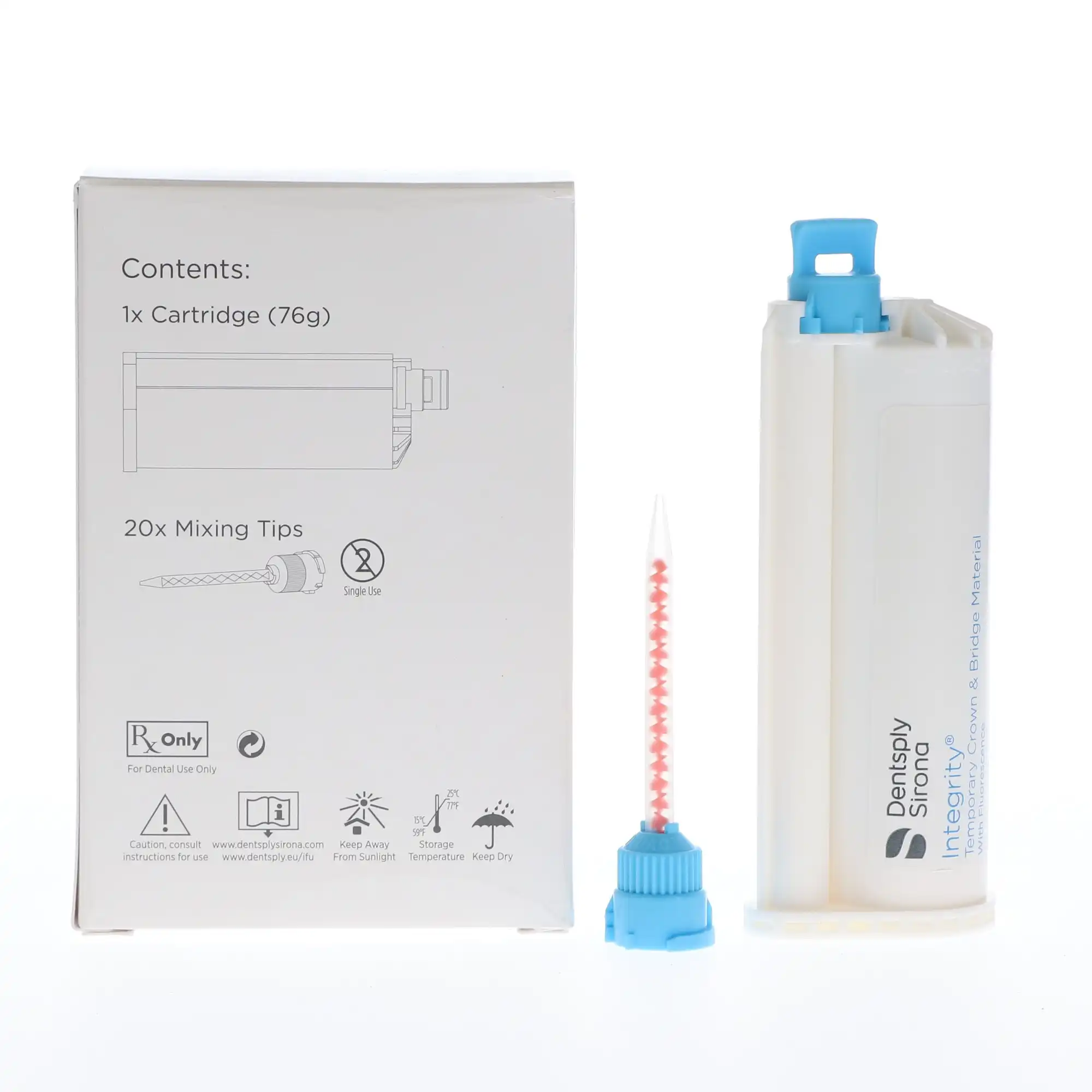 Integrity Temporary Crown & Bridge Material, Cartridge Refill, 76 g, Shade A3.5, 1/Pk, 666230 thumbnail 9