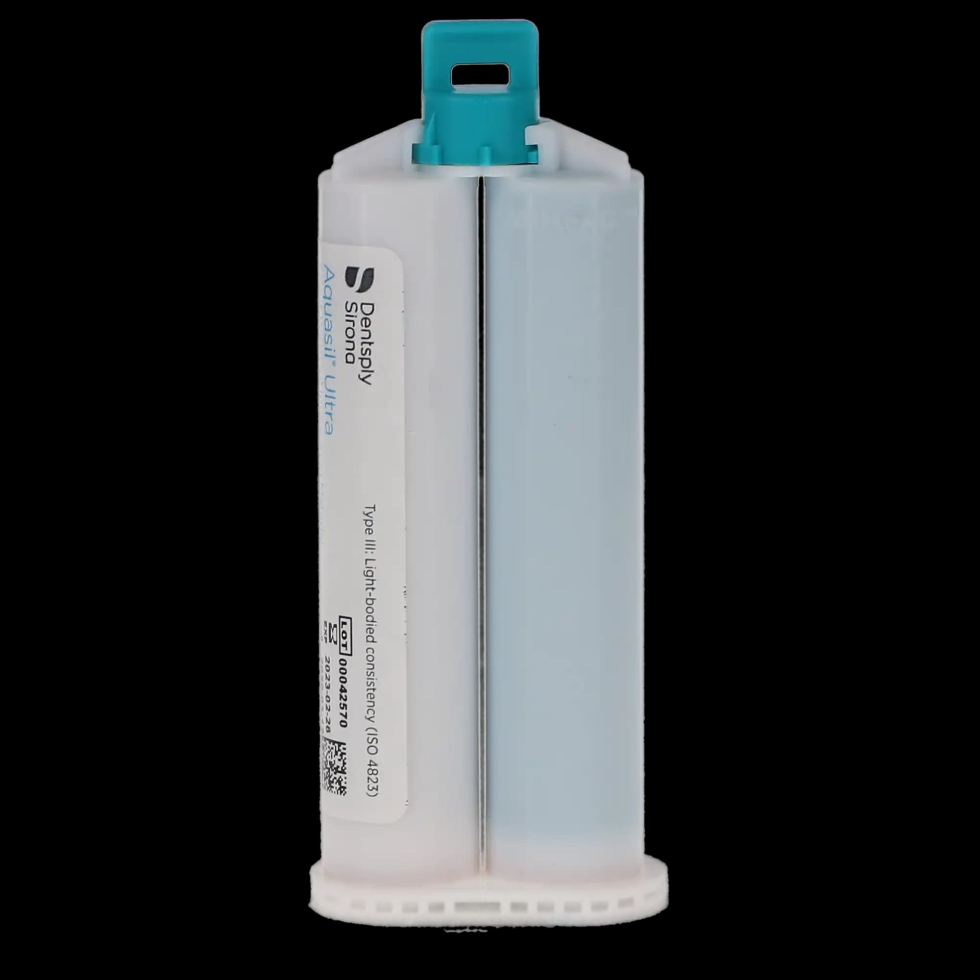 Aquasil Ultra Smart Wetting Impression Material, Light Body (LV), Fast Set, Mint, Teal, 50 ml Cartridges, 4/Pk, 678772 thumbnail 6