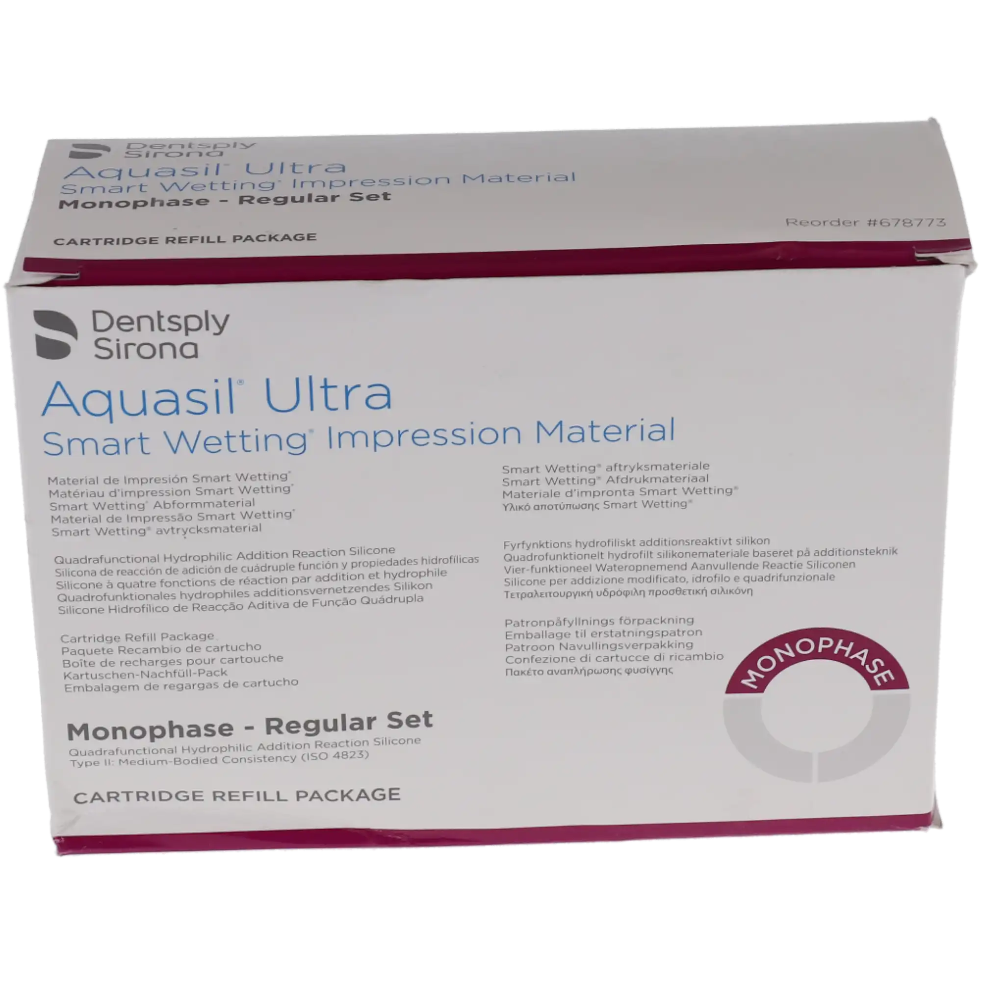 Aquasil Ultra Smart Wetting Impression Material, Monophase, Regular Set, Mint, Purple, 4 x 50 ml Cartridges with 12 Mixing Tips, Refill, 678773 thumbnail 5