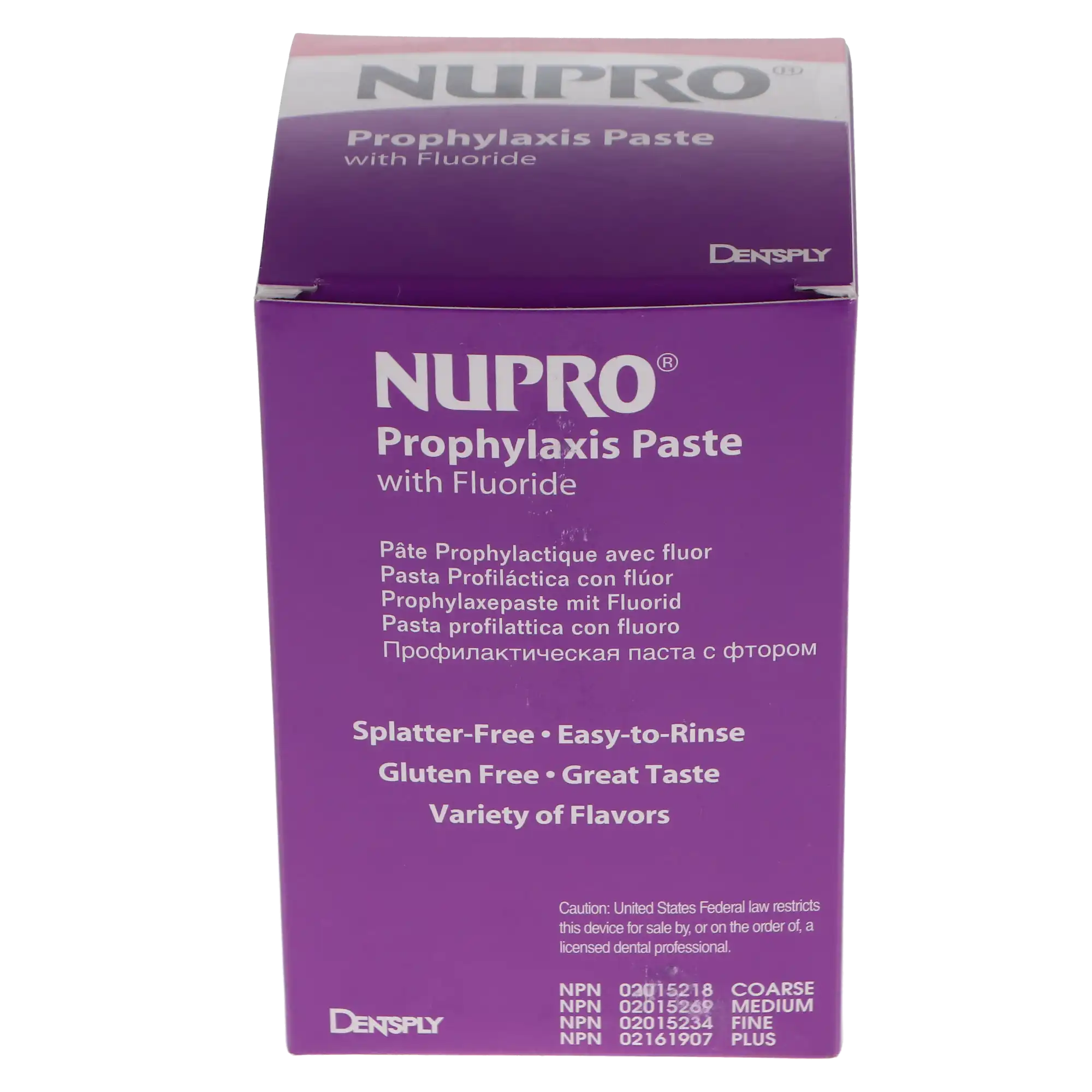 NUPRO Prophy Paste, Coarse Grit, Orange, with Fluoride, 12 oz Jar, 801111 thumbnail 5