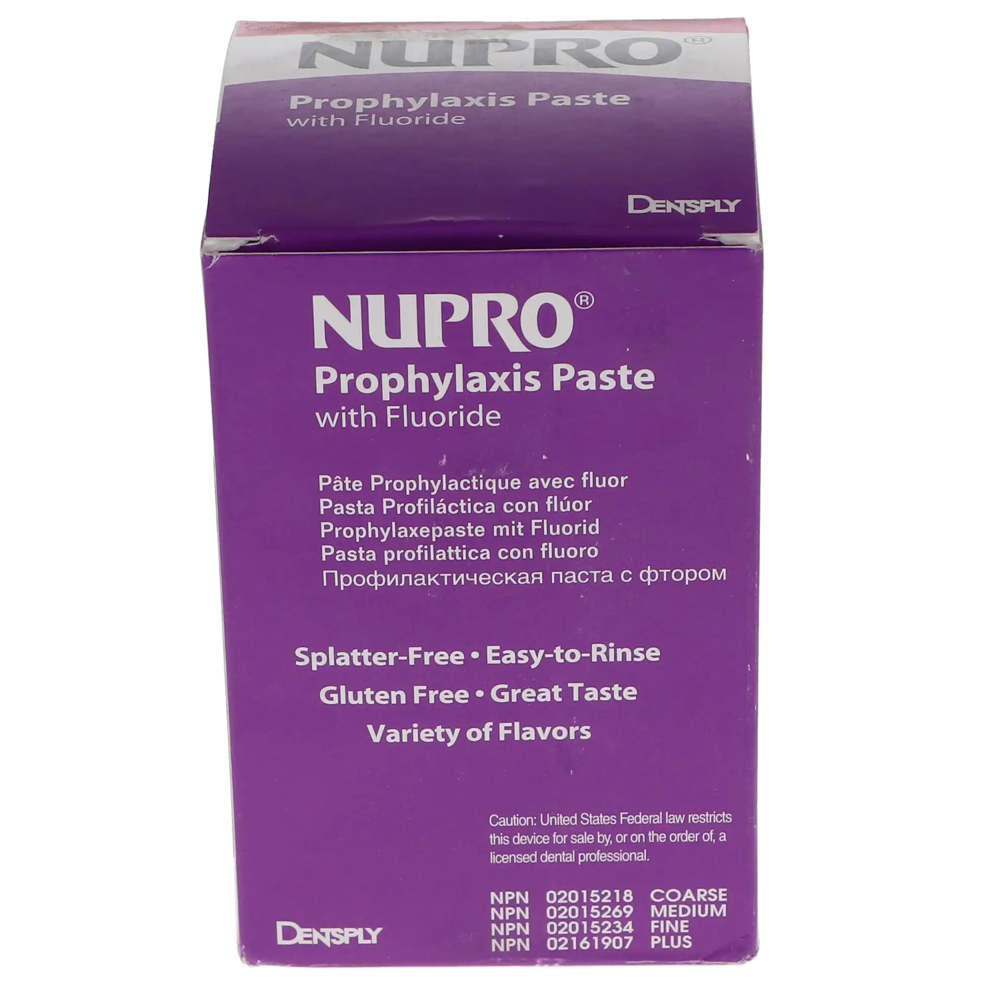 NUPRO® Prophy Paste with Sodium Fluoride, Medium Grit, Mint, 12 oz Jar, 801122 thumbnail 13