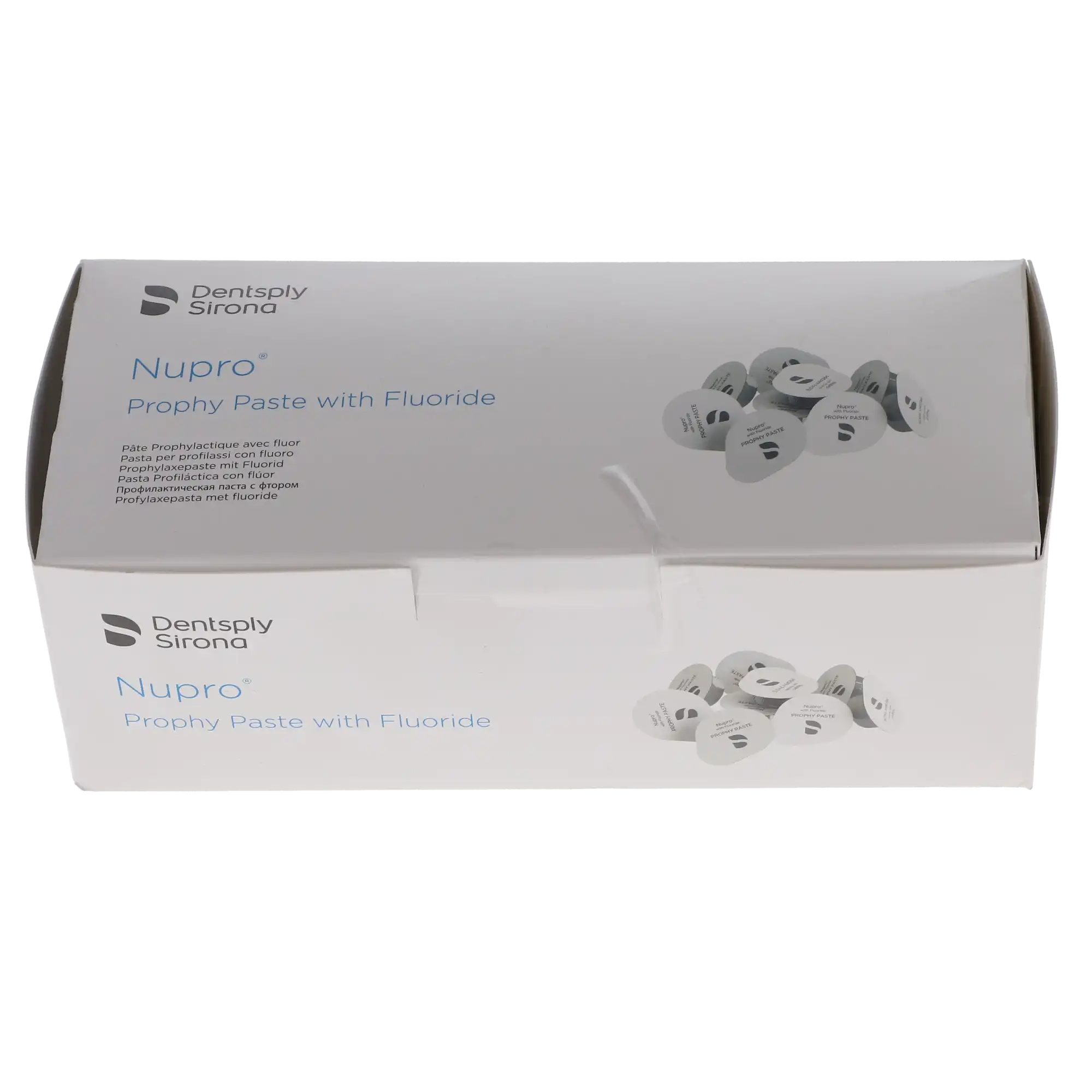 Nupro Extra Care Prophy Paste, Fluoride, Medium Grit, Mint, Unit Dose Cups, 200/Box, 801222 thumbnail 9