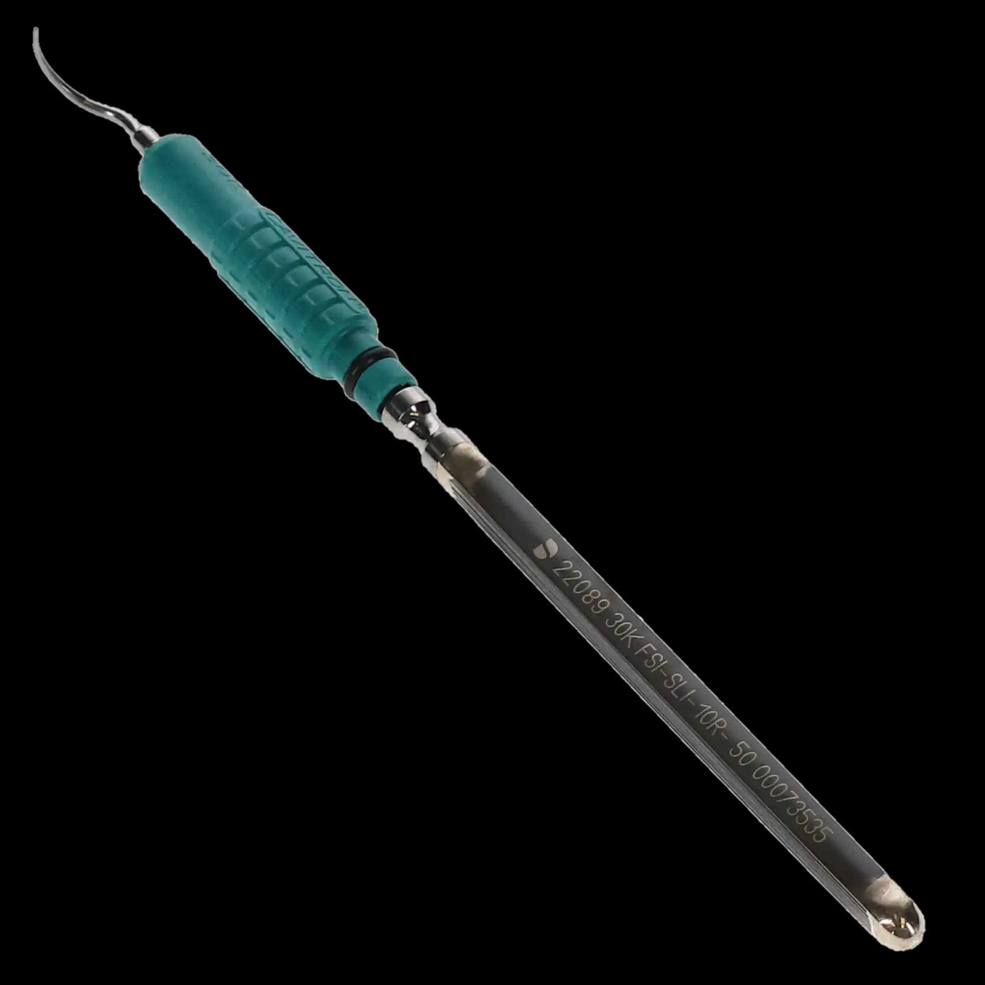 Cavitron FSI Slimline Ultrasonic Insert, FSI-SLI-10R, Right Curve, 30 kHz, Dark Green Grip, 1/Pk, 80397 thumbnail 4