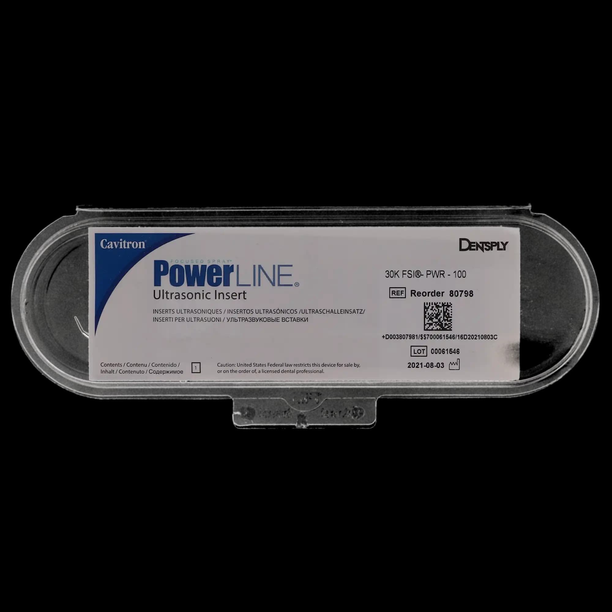 Cavitron FSI PowerLINE-100 Ultrasonic Insert, 30K, Dark Blue Grip, 1/Pk, 80798 thumbnail 10
