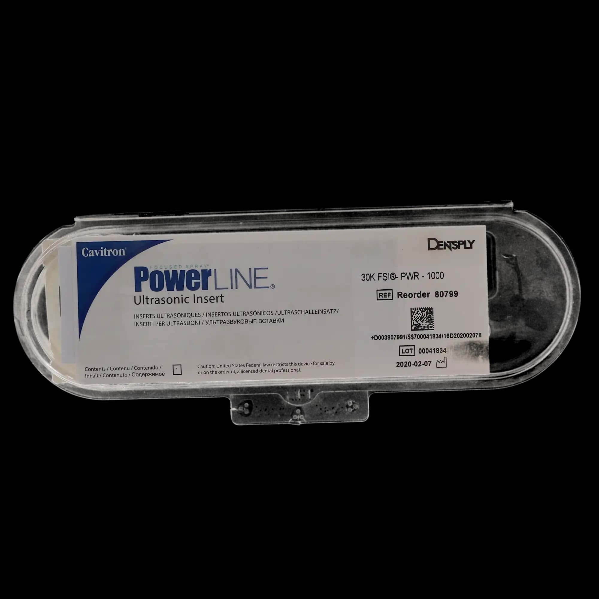Dentsply Cavitron FSI PowerLINE-1000 Ultrasonic Insert, 30K, Dark Blue, 1/Pk, 80799 thumbnail 10