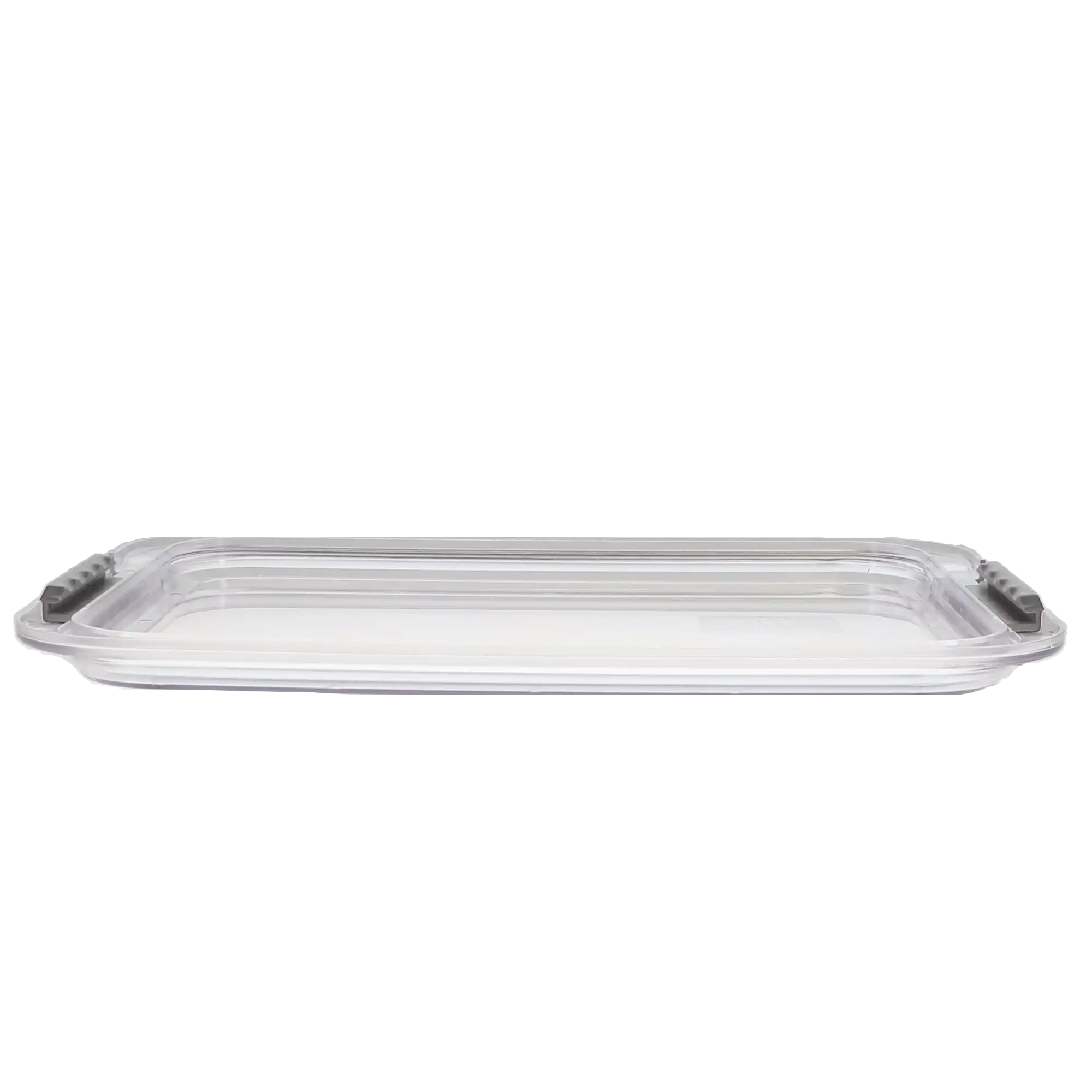 Zirc Safe-Lok B-Size Locking Tray Cover, Clear, 13-7/8" x 9-7/8" x 3/4", 1/Pk, 20Z445 thumbnail 5