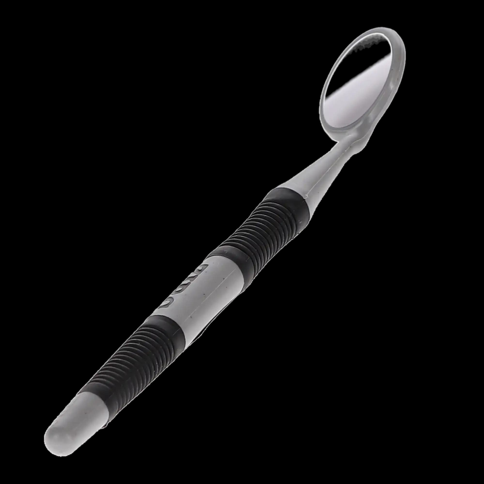 Zirc Crystal HD® #5 Mouth Mirror, Soft Grip, Black/Gray, 4/Pack, 50Z362 thumbnail 3
