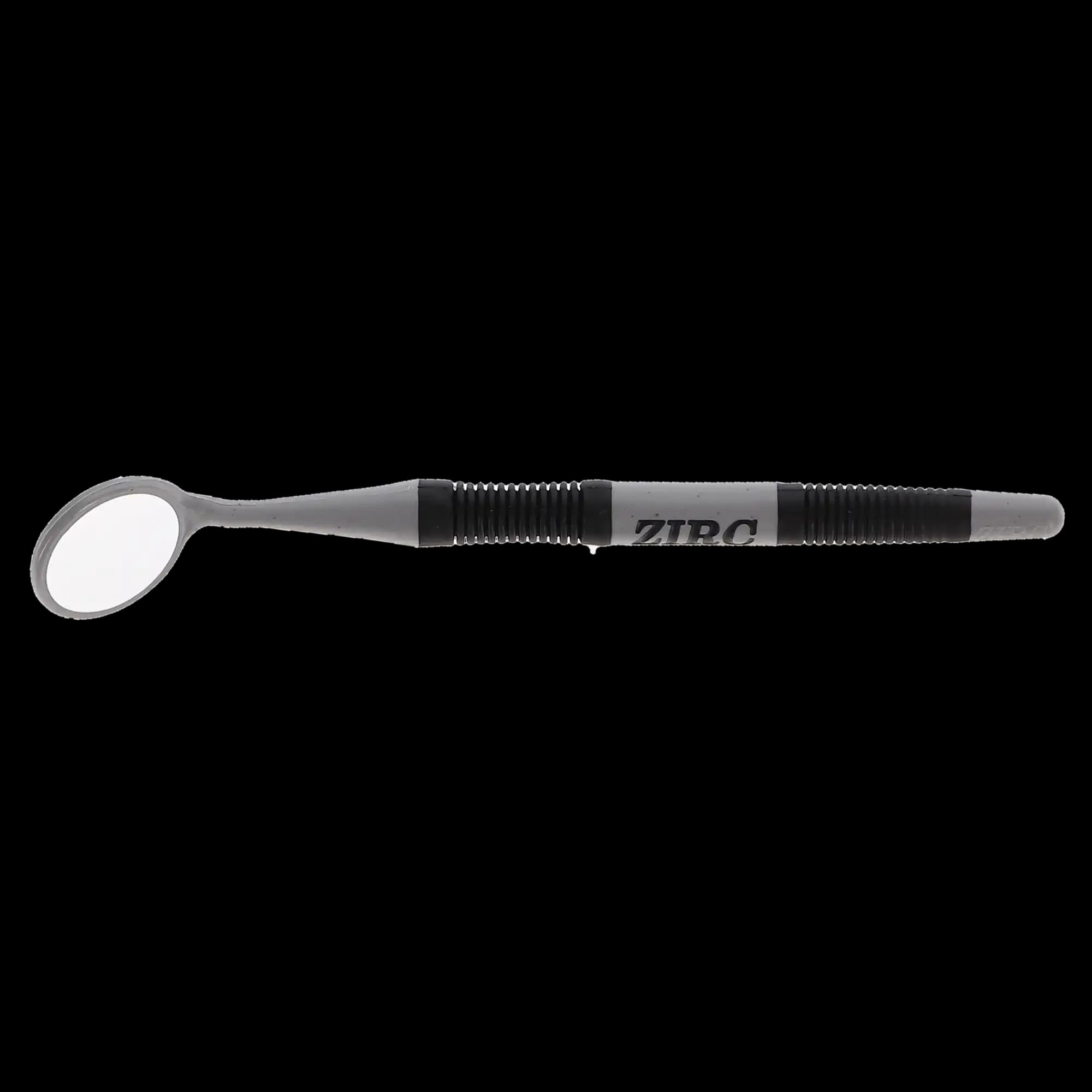 Zirc Crystal HD® #5 Mouth Mirror, Soft Grip, Black/Gray, 4/Pack, 50Z362 thumbnail 4