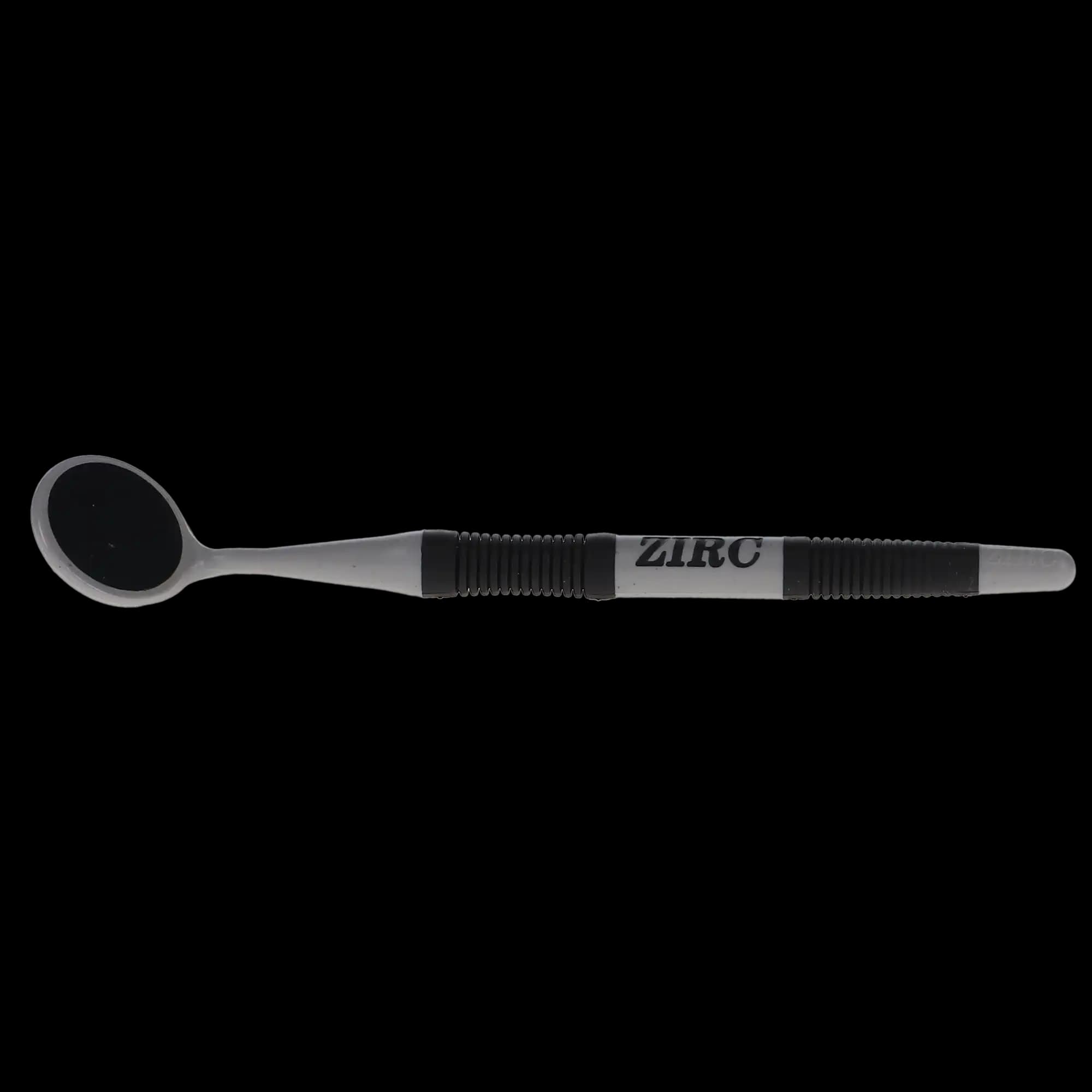Zirc Crystal HD® #5 Mouth Mirror with Soft Grip Handle, Black/Gray, 12/Pack, 50Z364 thumbnail 6