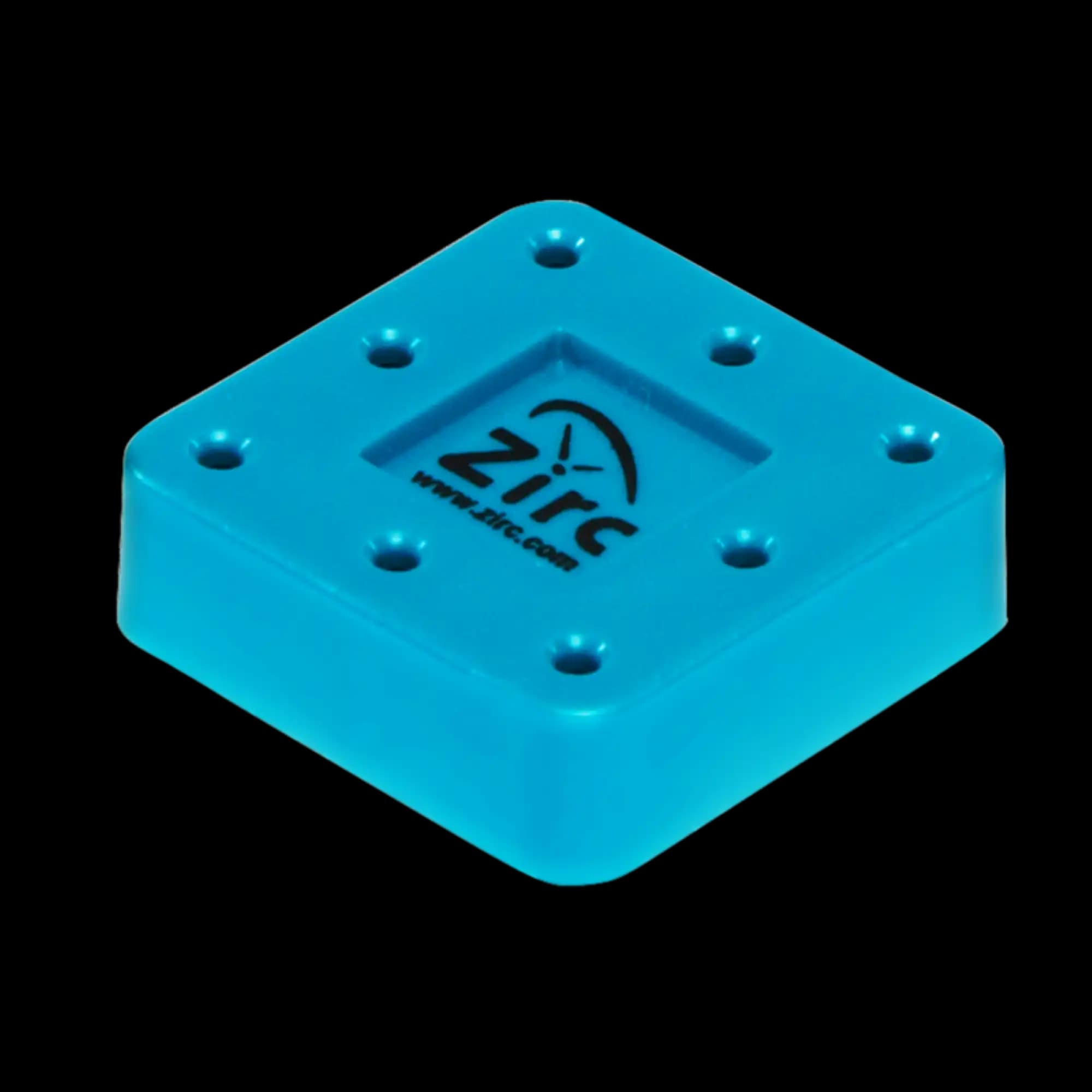 Zirc 8-Hole Magnetic Bur Block, Neon Blue, Fits FG/RA/HP, Autoclavable, 1 Each, 50Z400N thumbnail 2