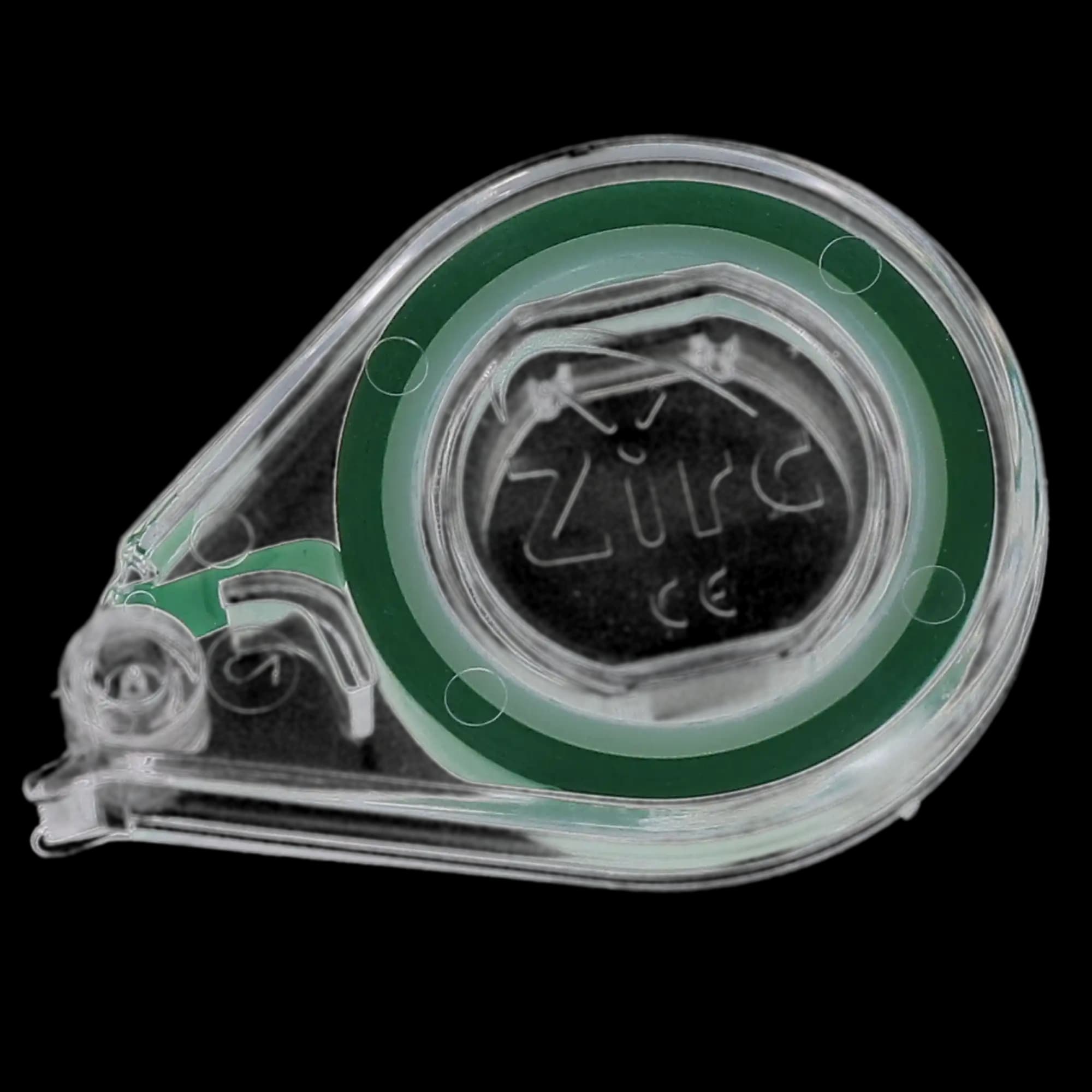 Zirc E-Z ID Tape Roll, Green, 10' x 1/4", 1 Roll, 70Z300D thumbnail 4