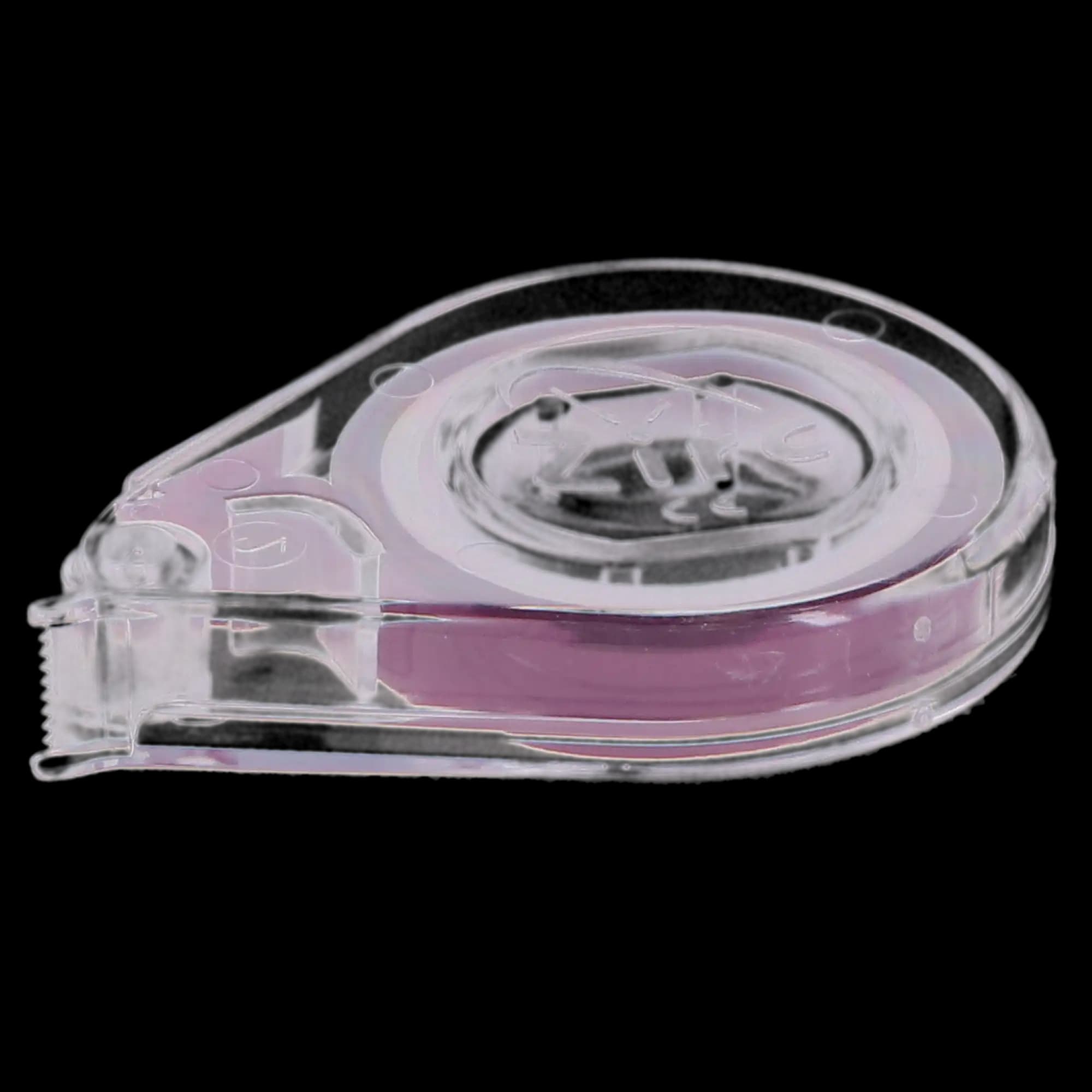 Zirc E-Z ID Tape Roll, Neon Purple, 10' x 1/4", Dispenser with Cutter, 1 Roll, 70Z300R thumbnail 3