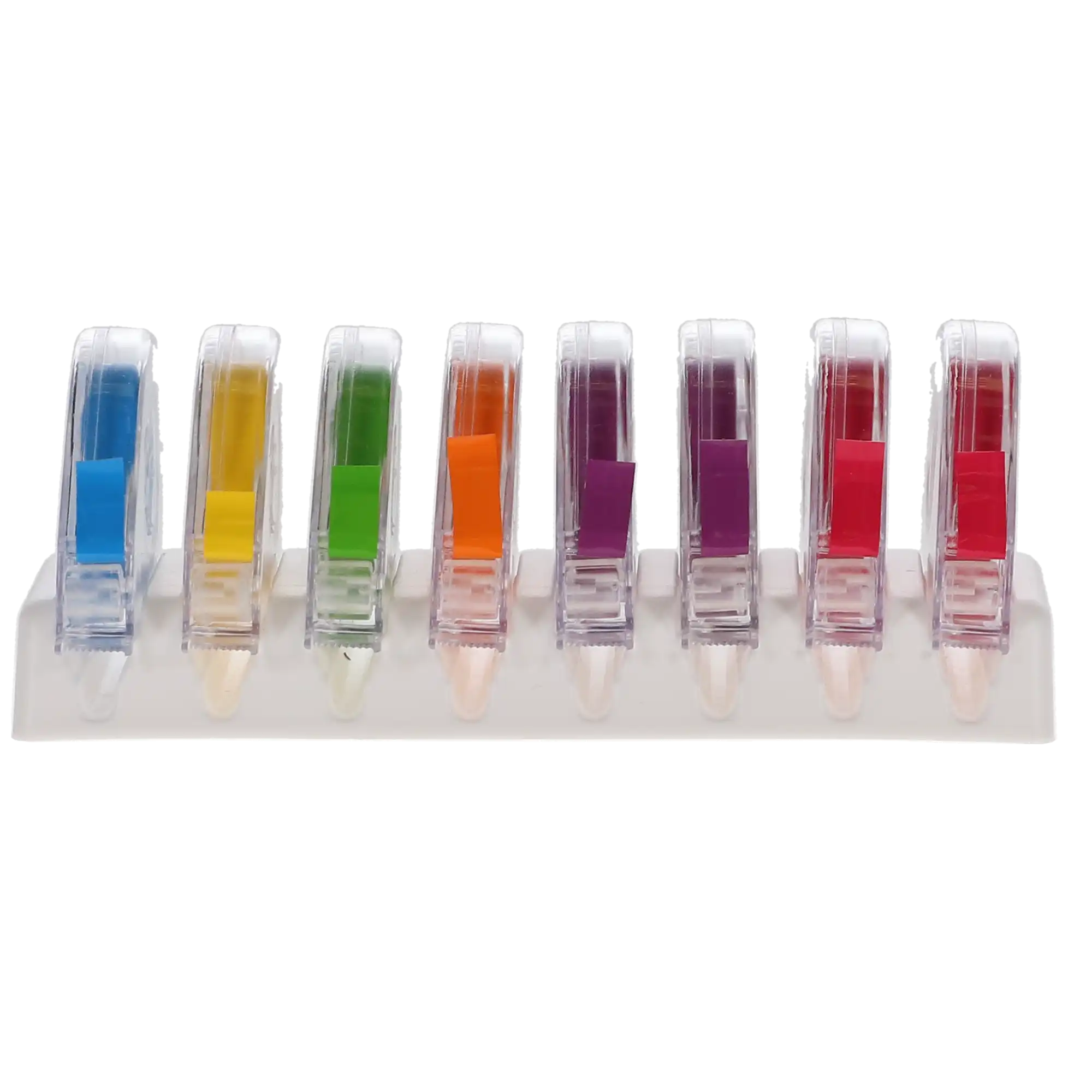 Zirc E-Z ID Tape System, Vibrant Assorted Colors, 3 ft x 1/4" Rolls, 8/Pk, 70Z310 thumbnail 2