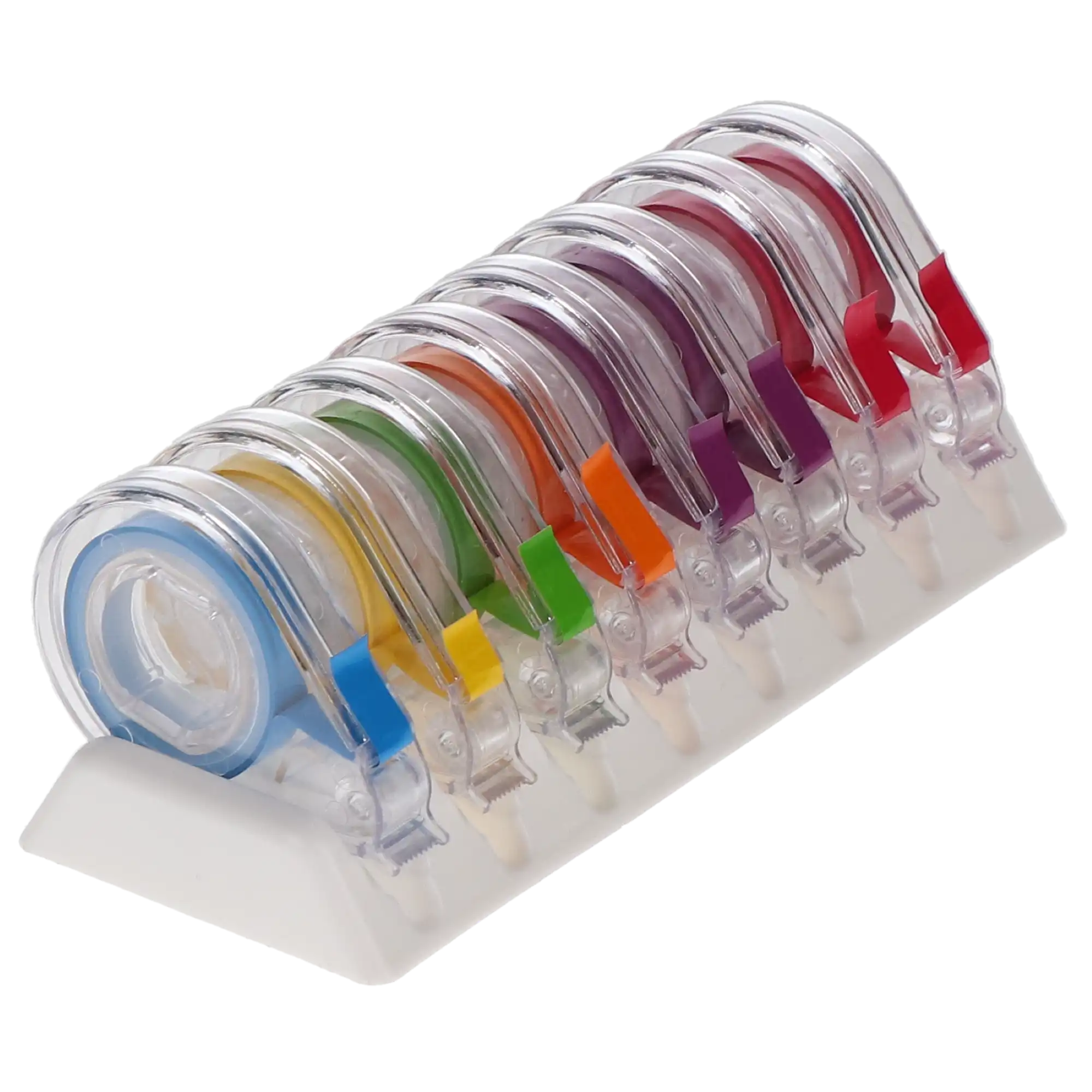 Zirc E-Z ID Tape System, Vibrant Assorted Colors, 3 ft x 1/4" Rolls, 8/Pk, 70Z310 thumbnail 5