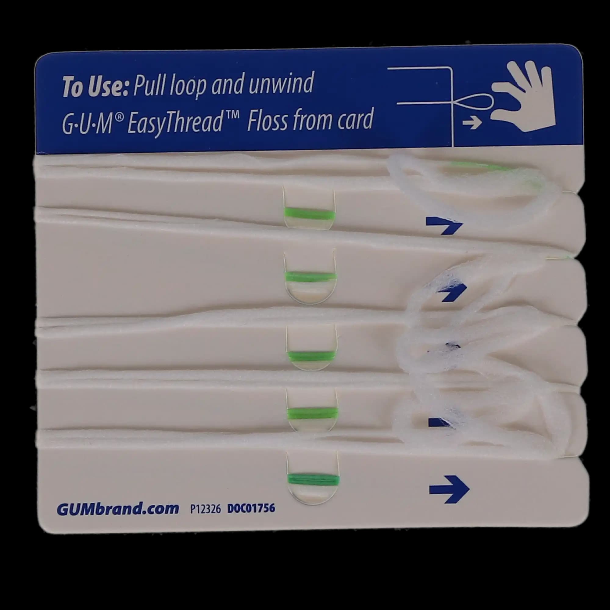 GUM EasyThread Floss Sample Pack, 100 Envelopes, 3200PQ thumbnail 6