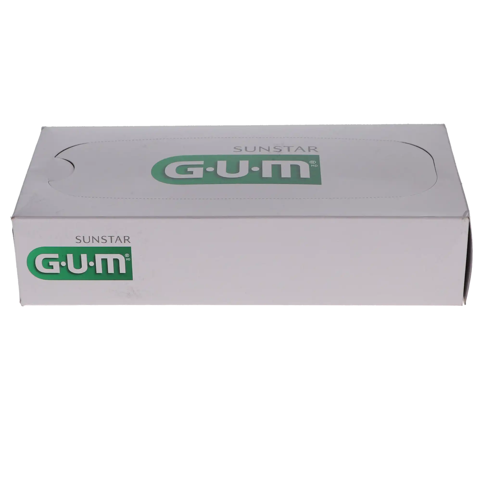 GUM Eez-Thru Advanced Care Flossers, with Vitamin E and Fluoride, Mint, 3 Flossers per Pack, 48 Packs per Box, 888PR thumbnail 5