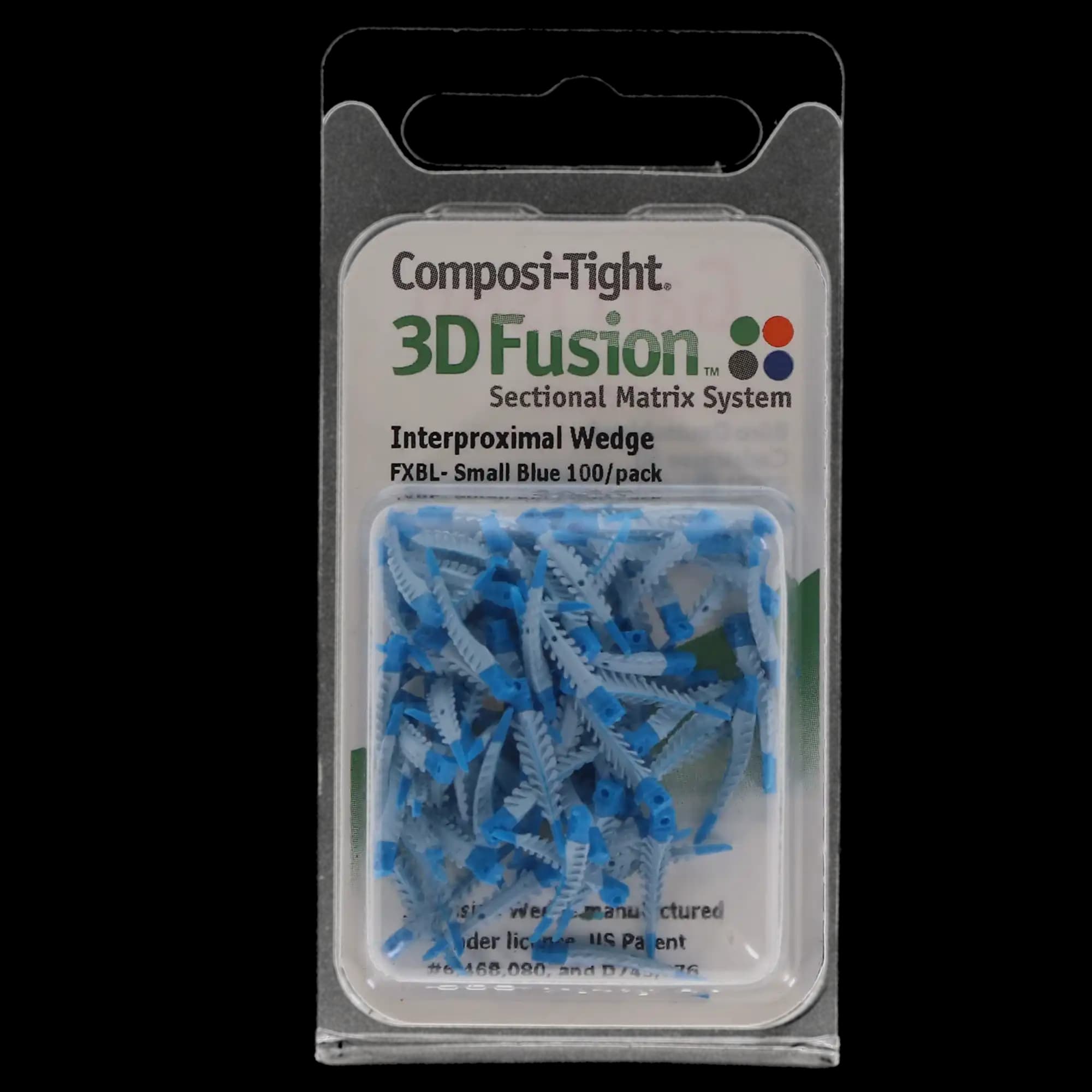 Composi-Tight 3D Fusion Interproximal Wedge, Small, Blue, Bulk Refill, 100/Pk, FXBL thumbnail 8