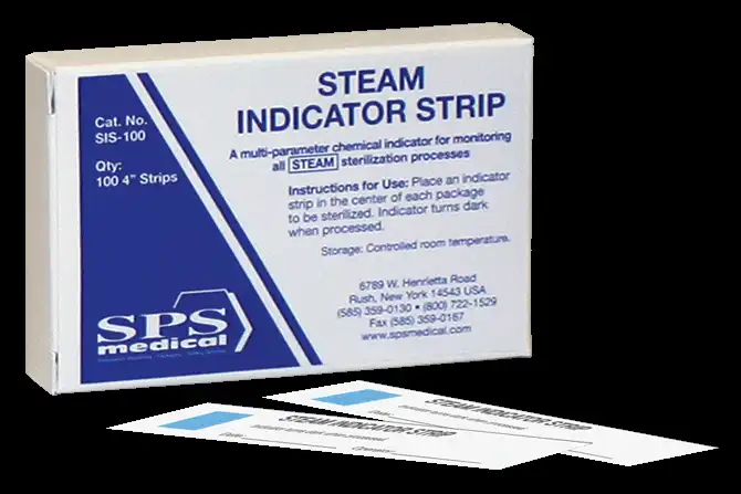 SPS Medical Steam Indicator Strips, 4" x 0.75", 100/Box, SIS-100 thumbnail 5