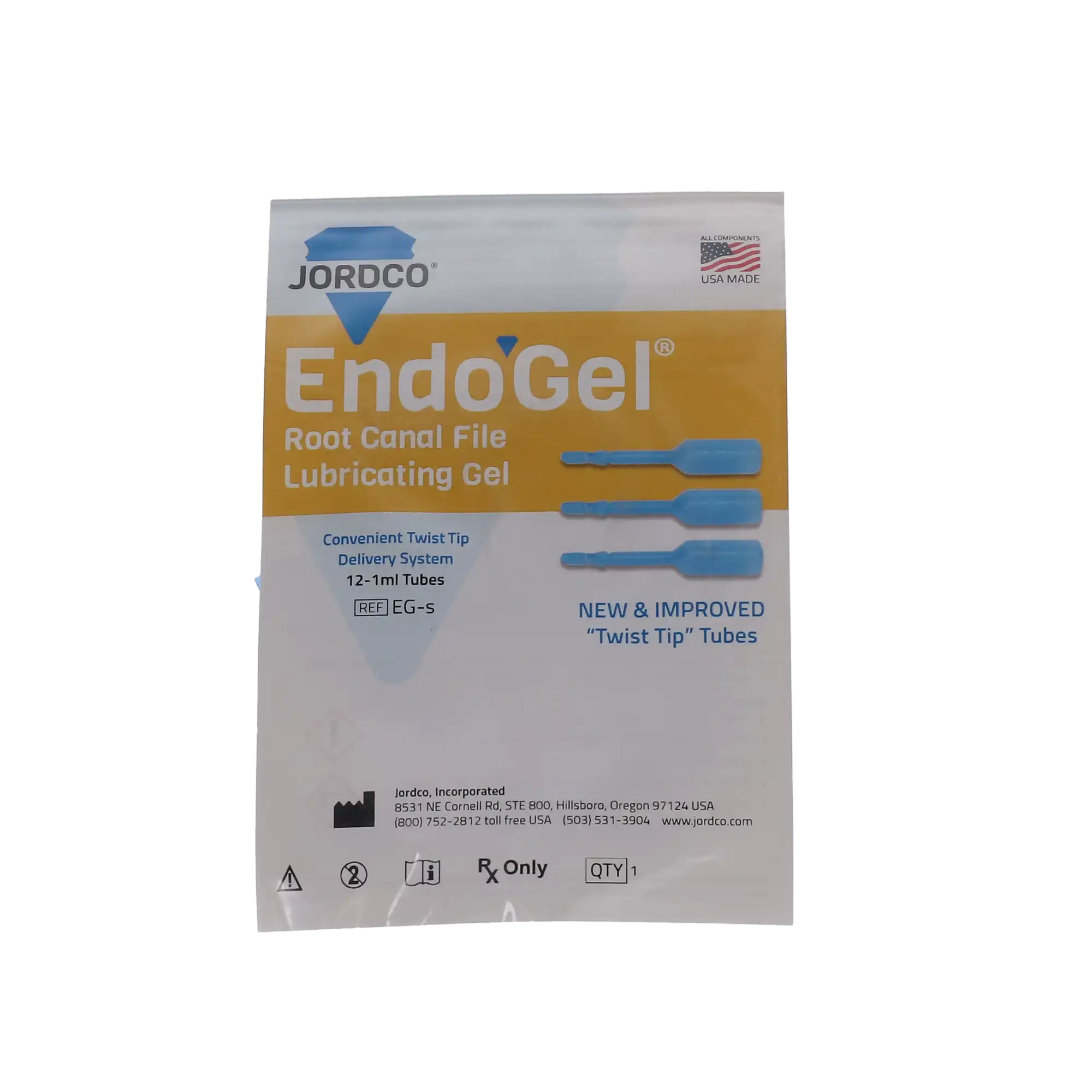 EndoGel Root Canal File Lubricating Gel, 1 mL MicroDose Tubes, 12/Pk, EG-S thumbnail 7