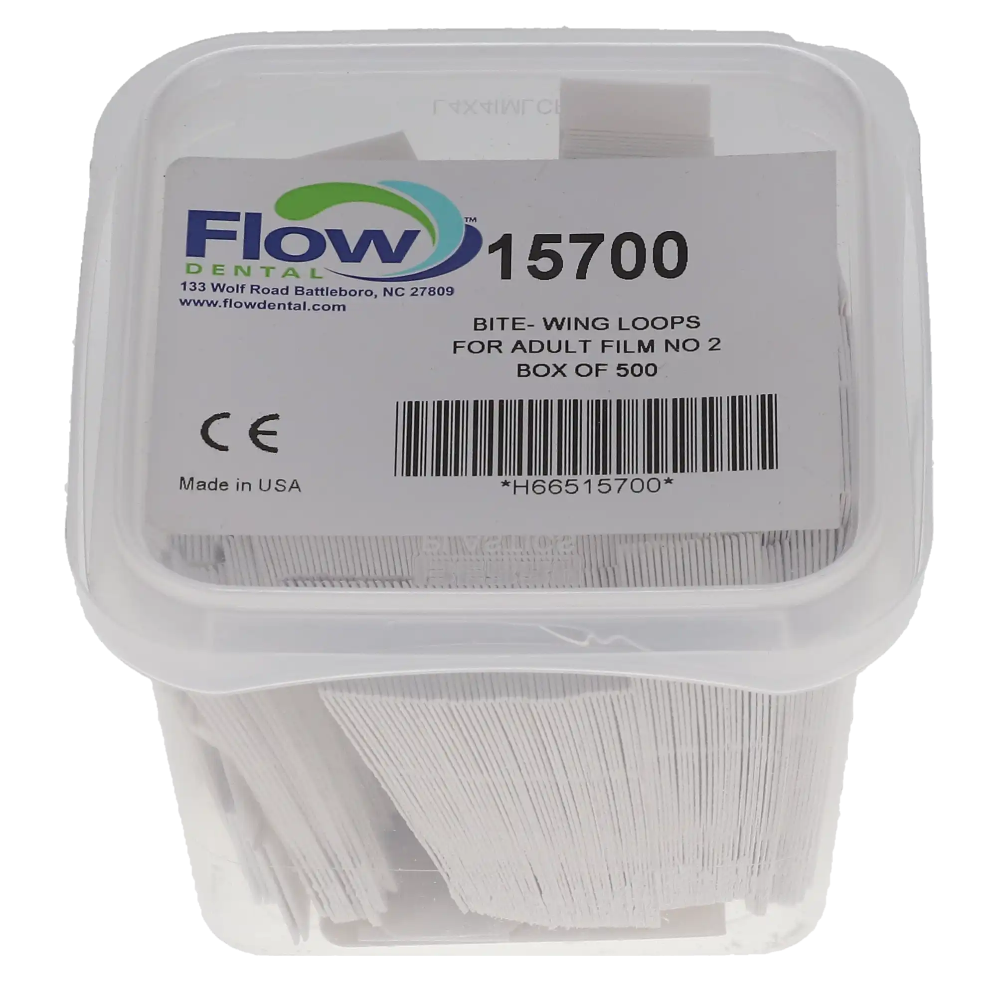 Flow X-Ray Loop-EZ Bite Wing Loops, Adult, 500/Box, 15700 thumbnail 4
