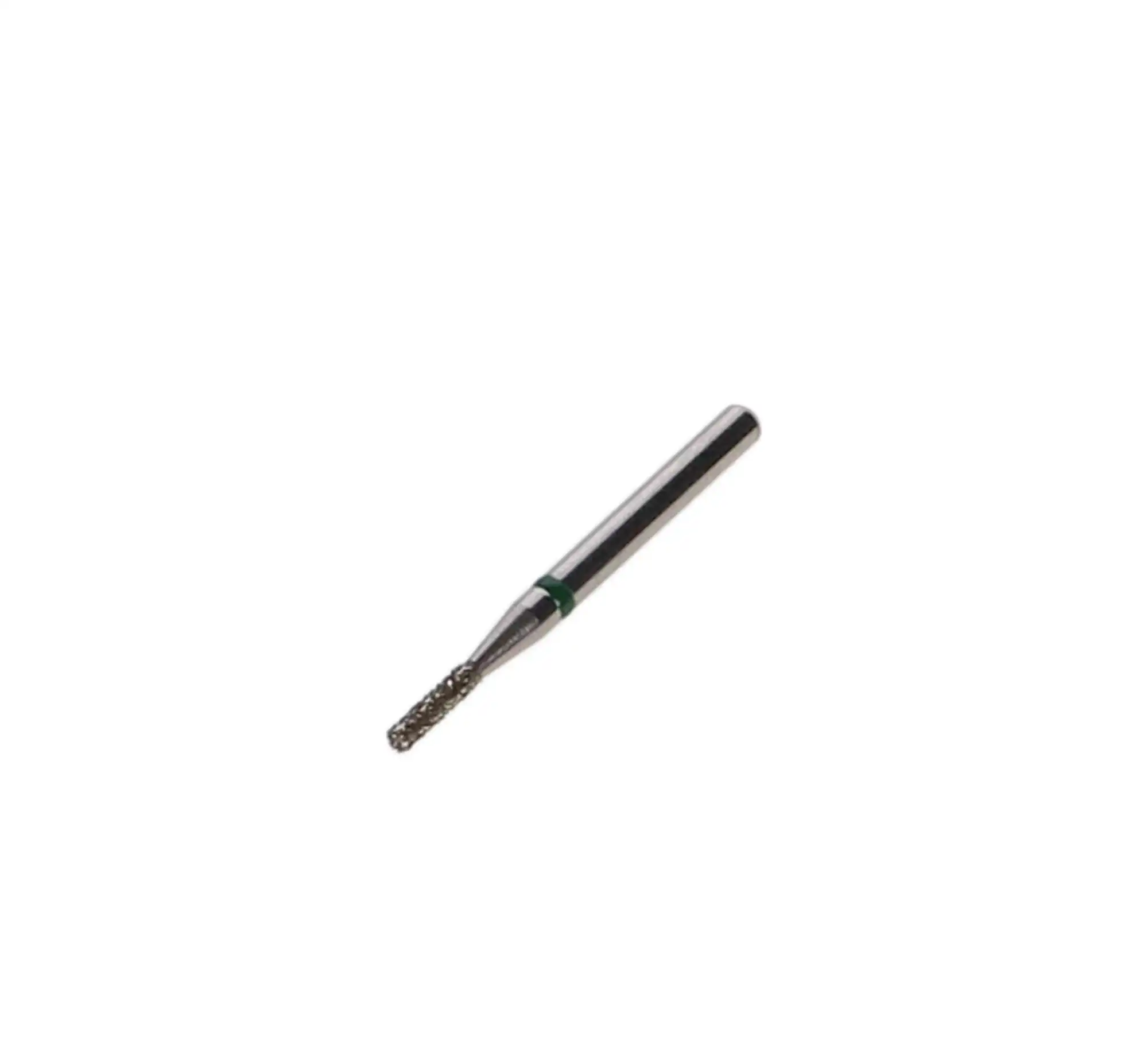 Sabur Diamond Bur, FG, Flat End Cylinder, Coarse, Green, 1.0 mm, 835-010C, 10/Pk, DB-835-010C thumbnail 2