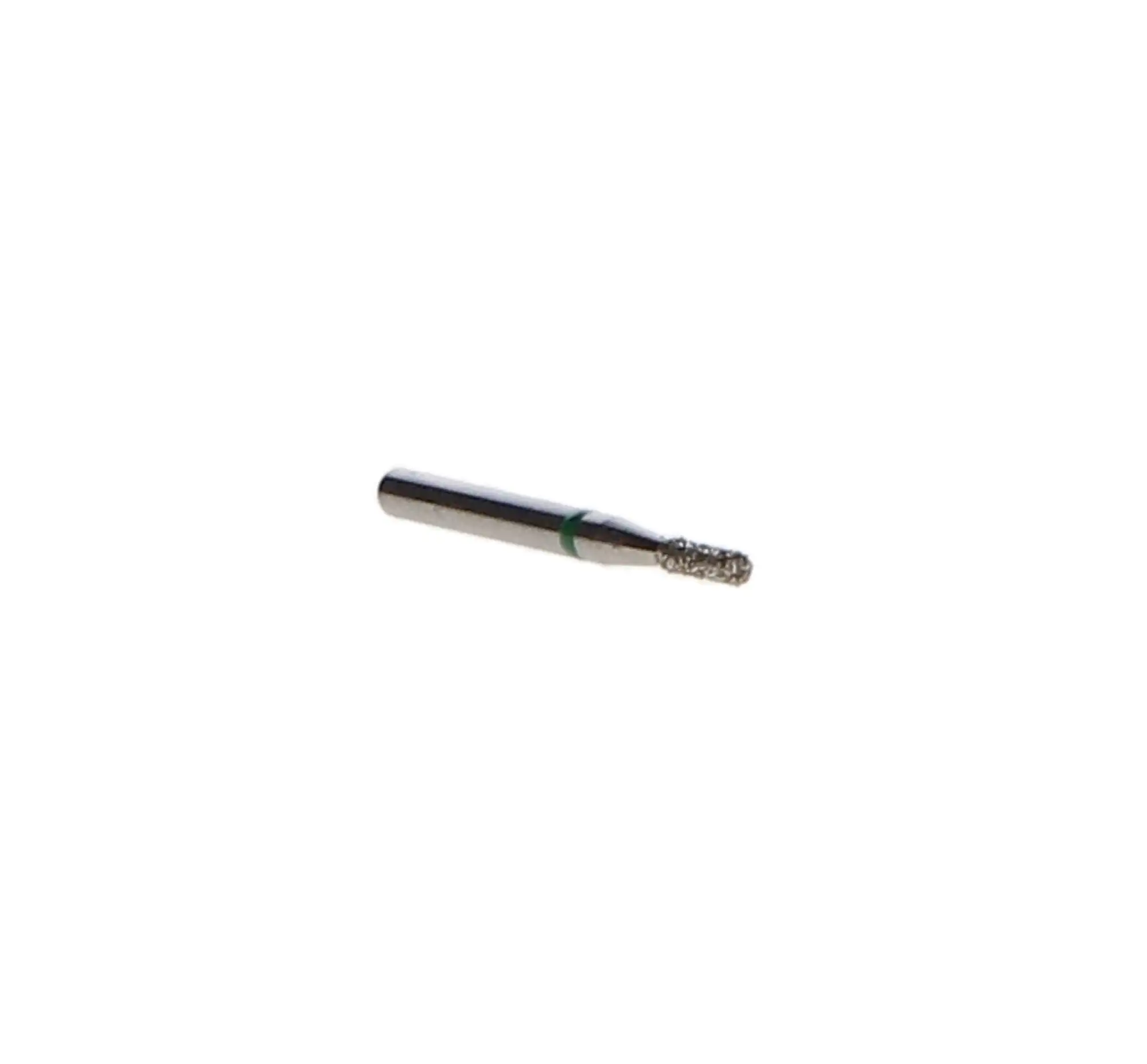 Sabur Diamond Bur, FG, Flat End Cylinder, Coarse, Green, 1.2 mm, 835-012C, 10/Pk, DB-835-012C - Sabur, Diamond Bur, FG, Flat End Cylinder, Coarse, Green, 1.2 mm, 835-012C, 10/Pk, DB-835-012C - Image 1