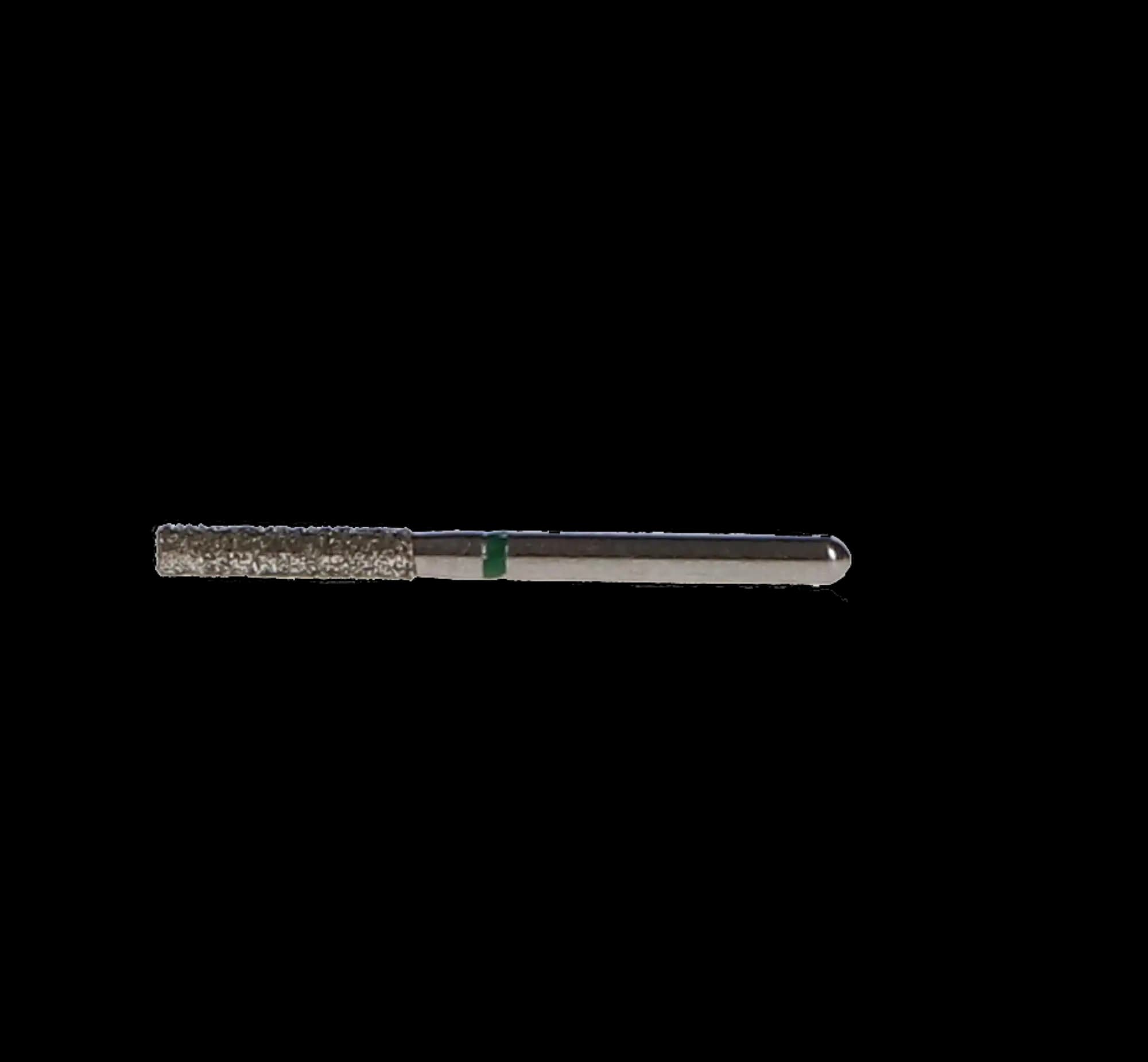Sabur Diamond Bur, FG, Flat End Cylinder, Coarse, Green, 1.6 mm, 837-016C, 10/Pk, DB-837-016C thumbnail 5